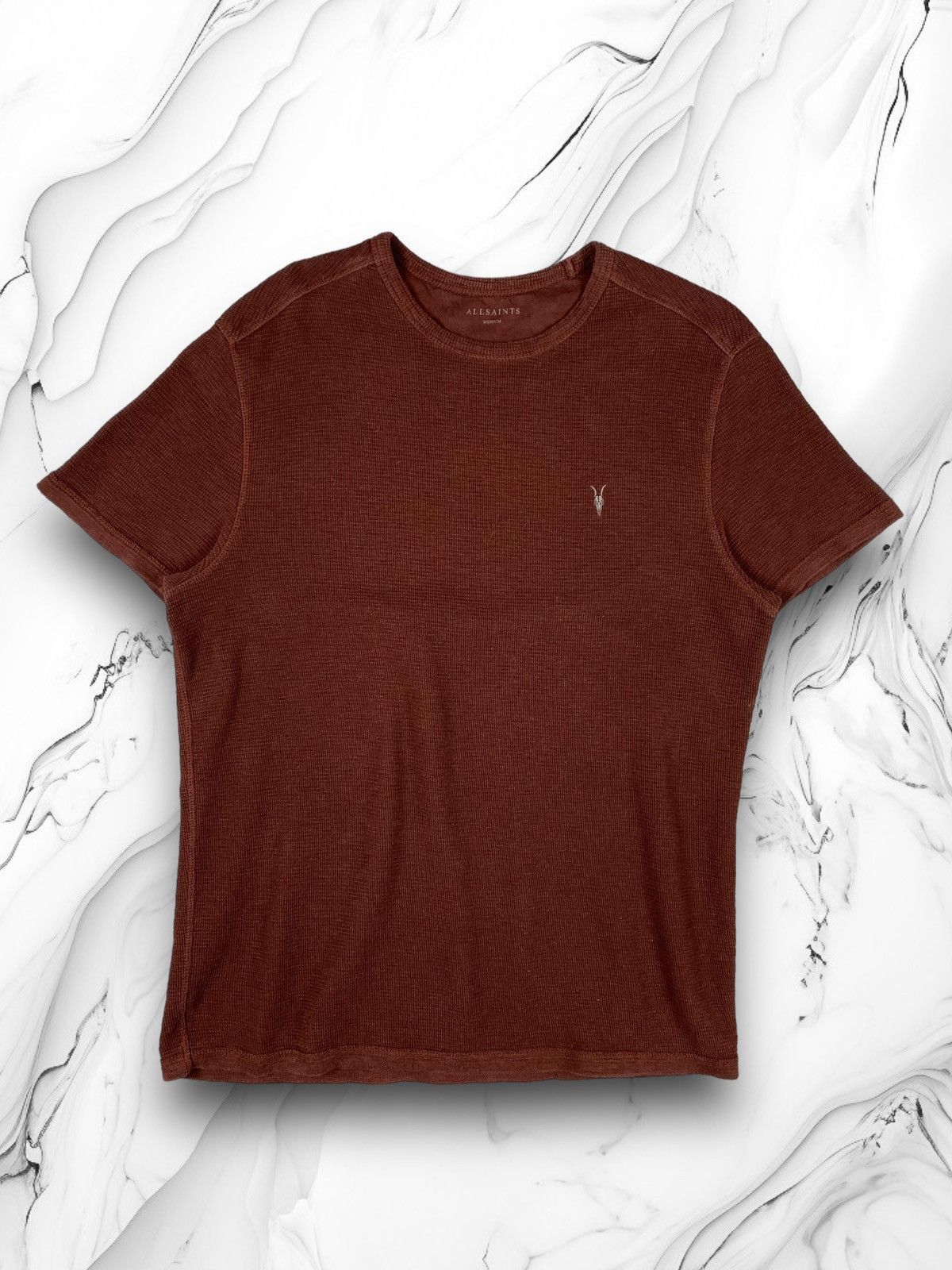Allsaints × Designer Luxury Allsaints Basic Tee T Shirt Size M Size US M / EU 48-50 / 2 - 1 Thumbnail