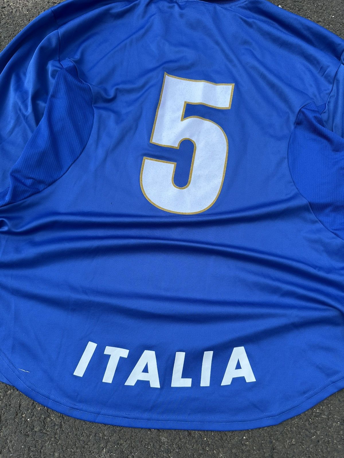 Vintage Vintage Jersey Nike Italy 96-97 #5 Alessandro Costacurta Size US XXL / EU 58 / 5 - 10 Thumbnail