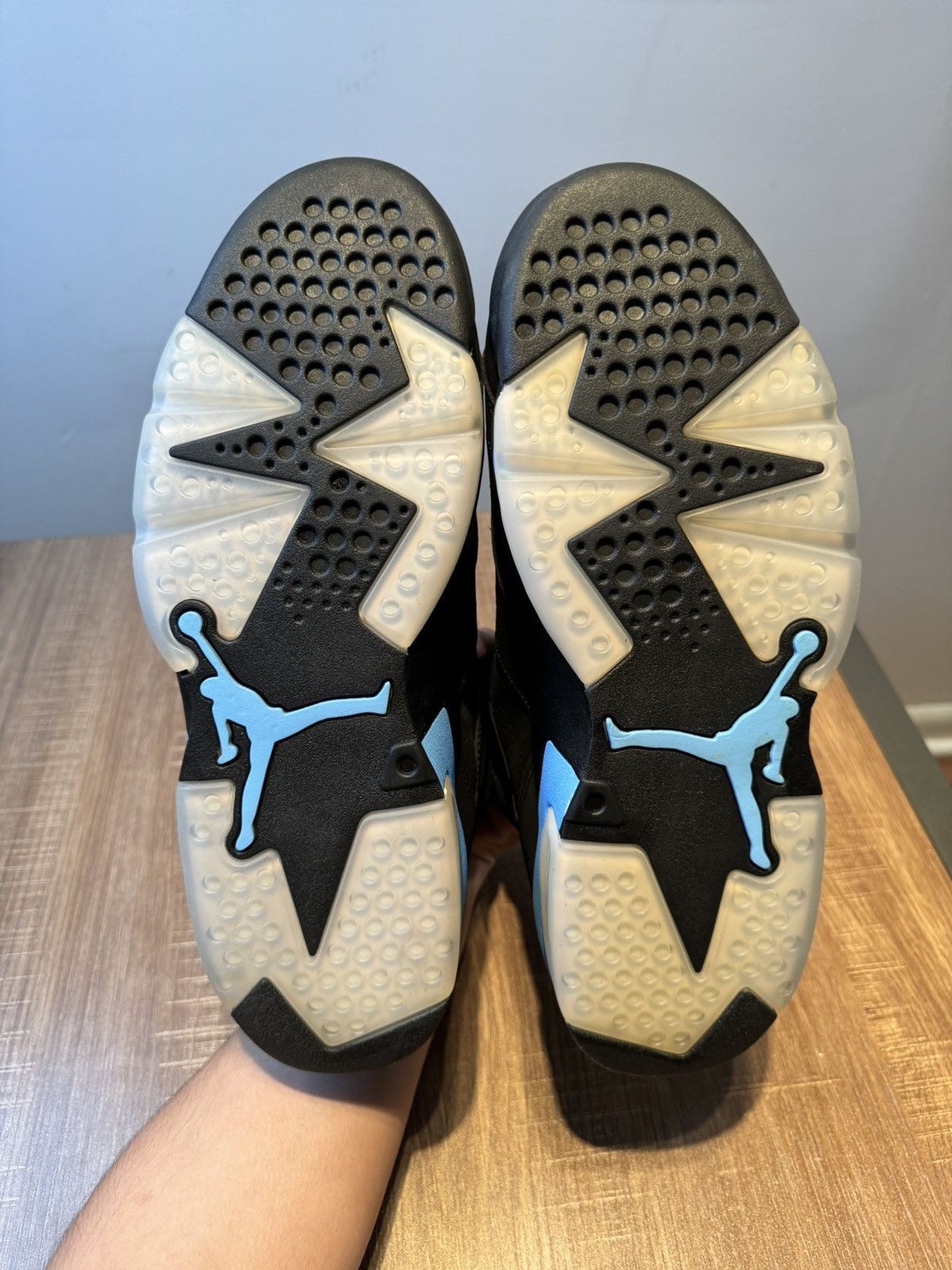 Jordan Brand Size 12 - Air Jordan 6 Retro UNC Shoe Sneakers New Size US 12 / EU 45 - 7 Thumbnail