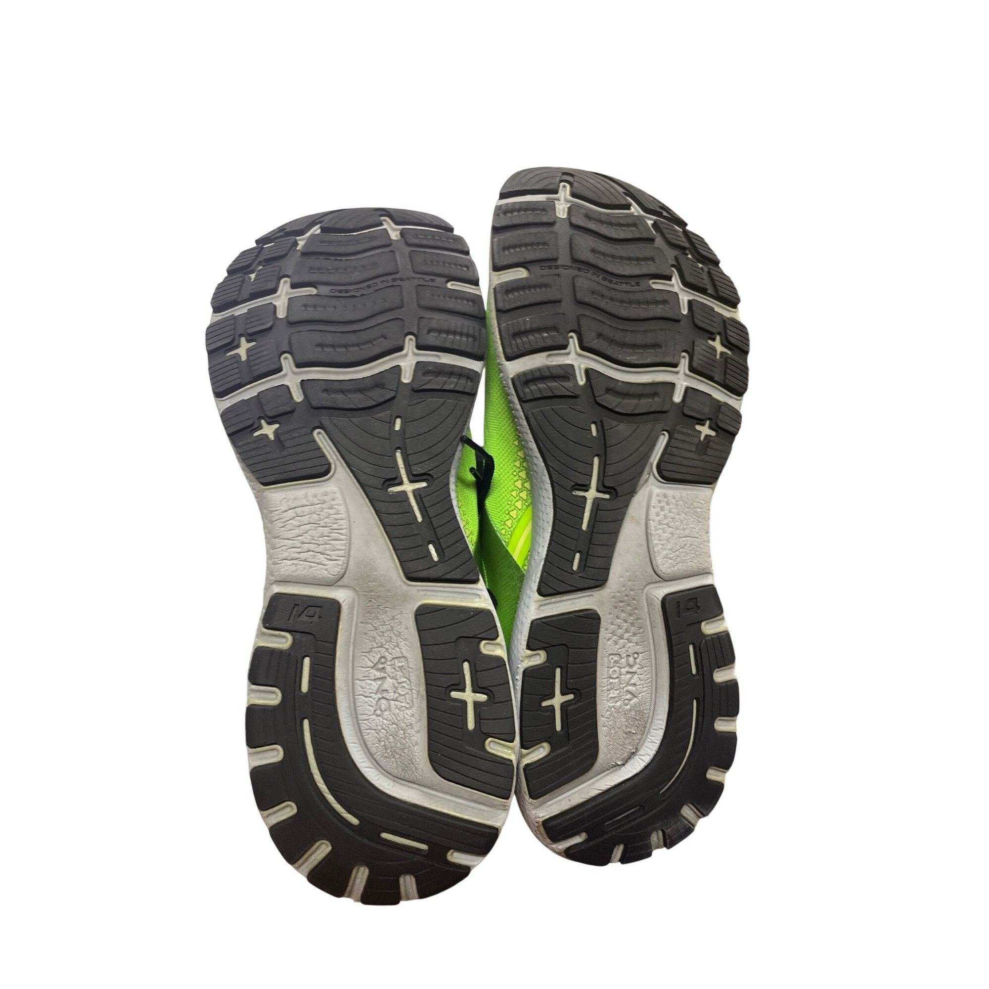 Brooks Brooks Ghost 14 mens green gray walking running LT sneakers Size US 13 / EU 46 - 5 Thumbnail