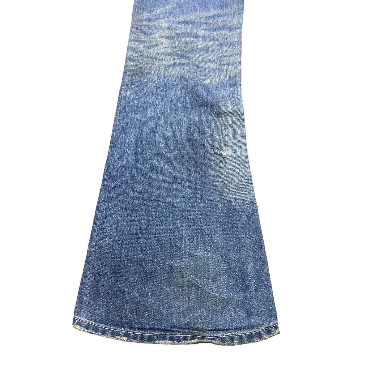 Vanquish Vanquish Gold Mudwash Denim Flare Jeans Size US 30 / EU 46 - 16 Thumbnail