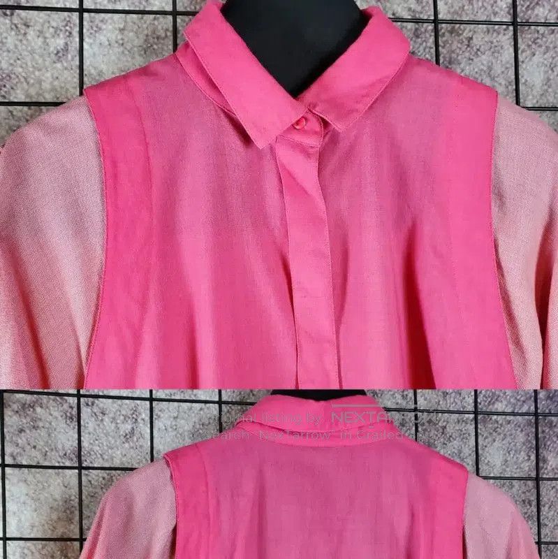 Dior Dior Summer Pink Wool Short Sleeve Shirt . Size M / US 6-8 / IT 42-44 - 6 Thumbnail