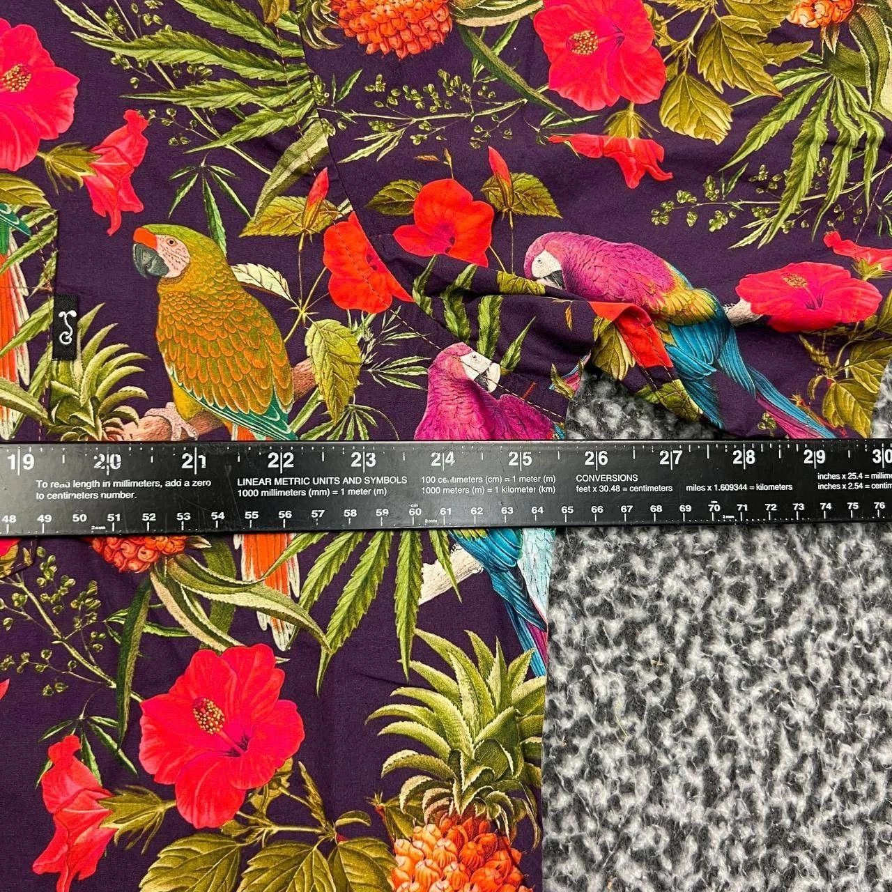 Grassroots California Greg Lutzka Shirt Men Hawaiian Button Up Short Sleeve 2XL Size US XXL / EU 58 / 5 - 5 Thumbnail