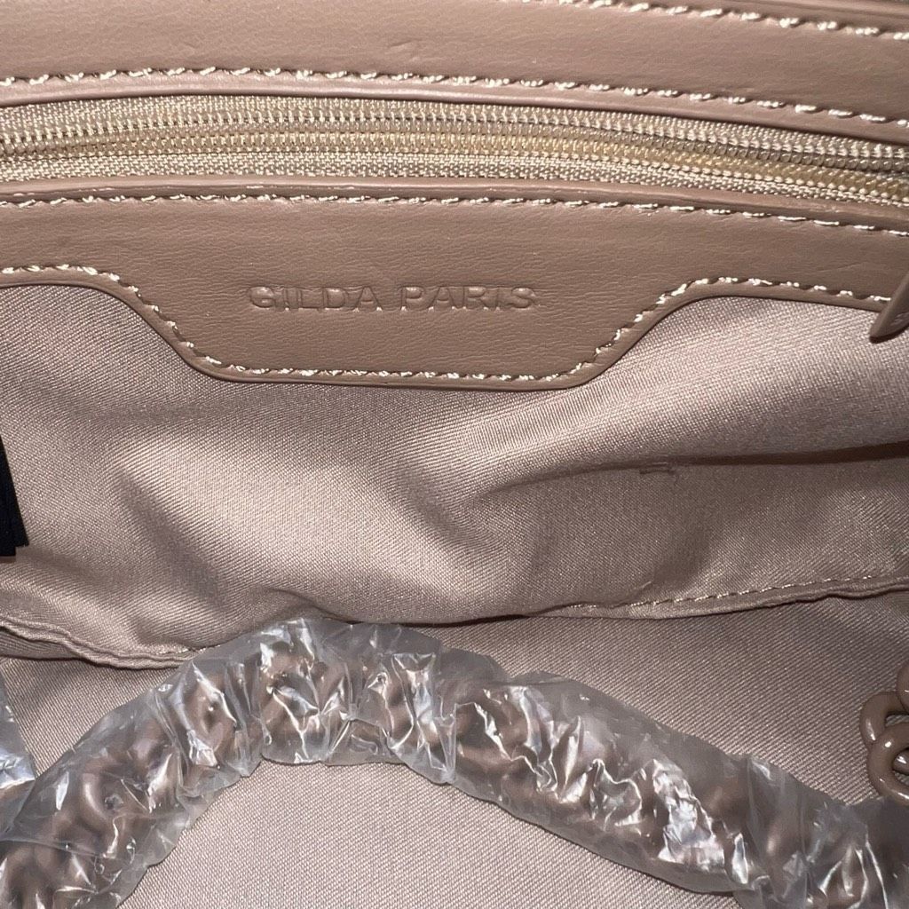 Other Gilda Paris Tone on Tone Small Quilted Handbag Size ONE SIZE - 10 Thumbnail