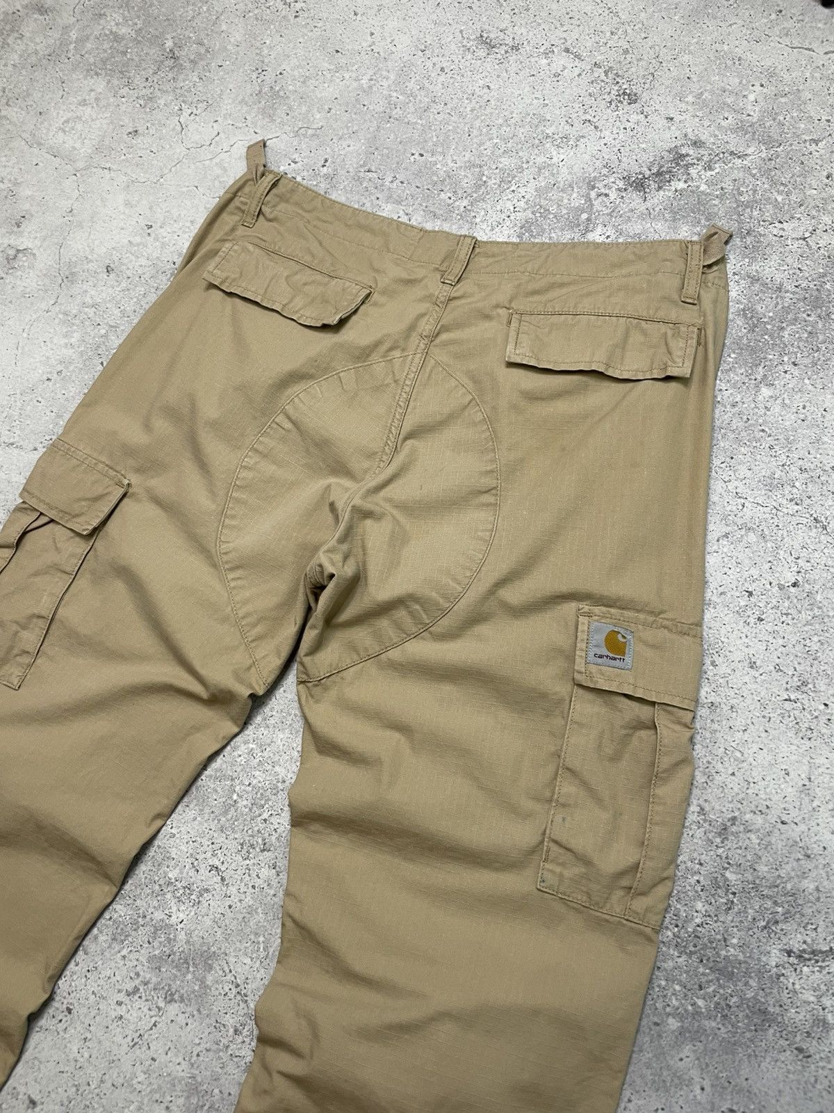 Carhartt Wip Vintage Carhartt WIP Aviation Cargo Beige Pants Size 33 x 32 Size US 33 - 8 Thumbnail