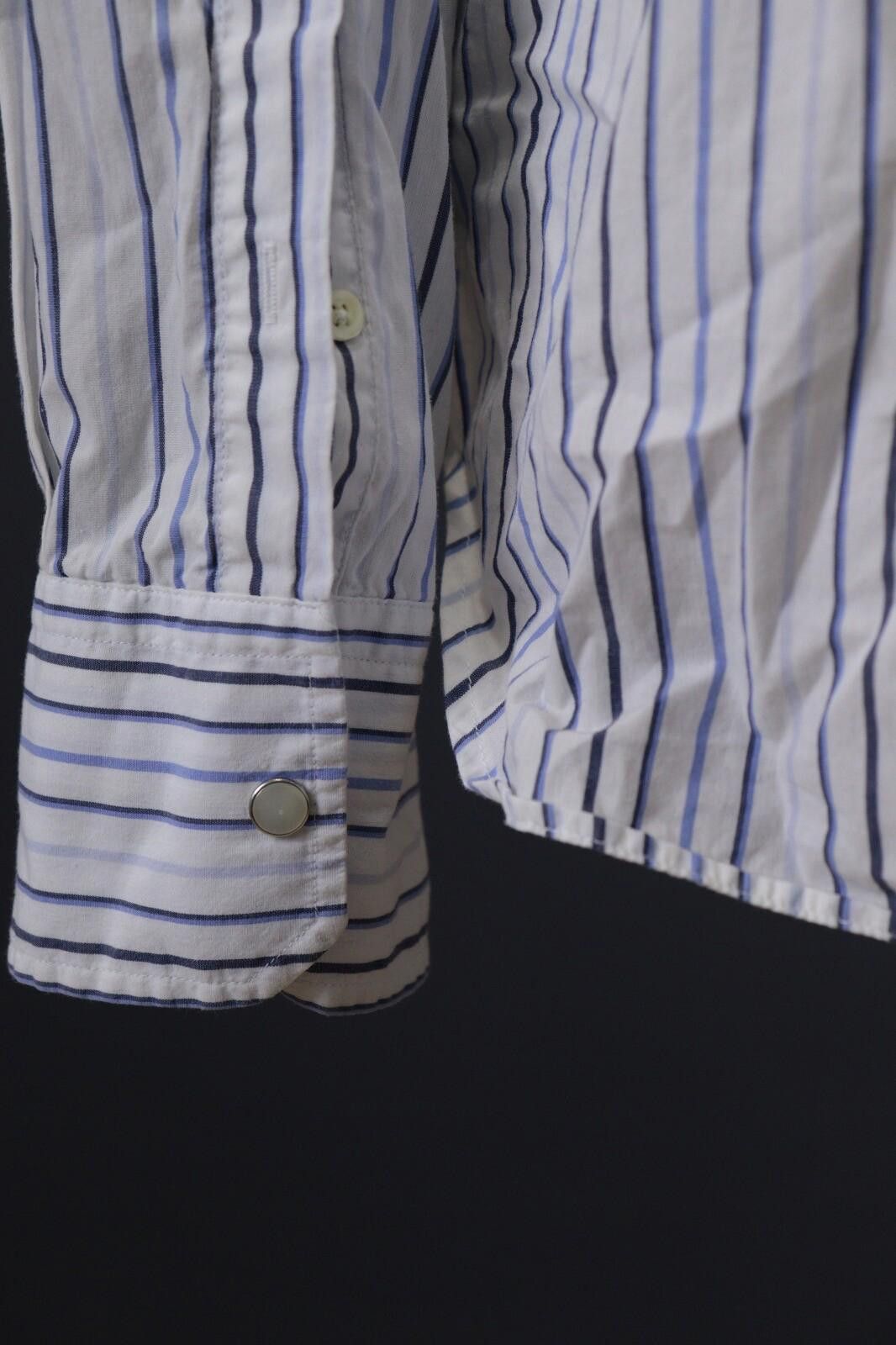 OVER THE STRiPES La Martina Buenos Aires Blue Stripe Shirt 18 / 45 / XXL Size US XXL / EU 58 / 5 - 12 Thumbnail