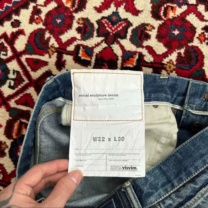 Visvim visvim 19aw 01.2d22 jeans-2506 Size US 32 / EU 48 - 7 Thumbnail