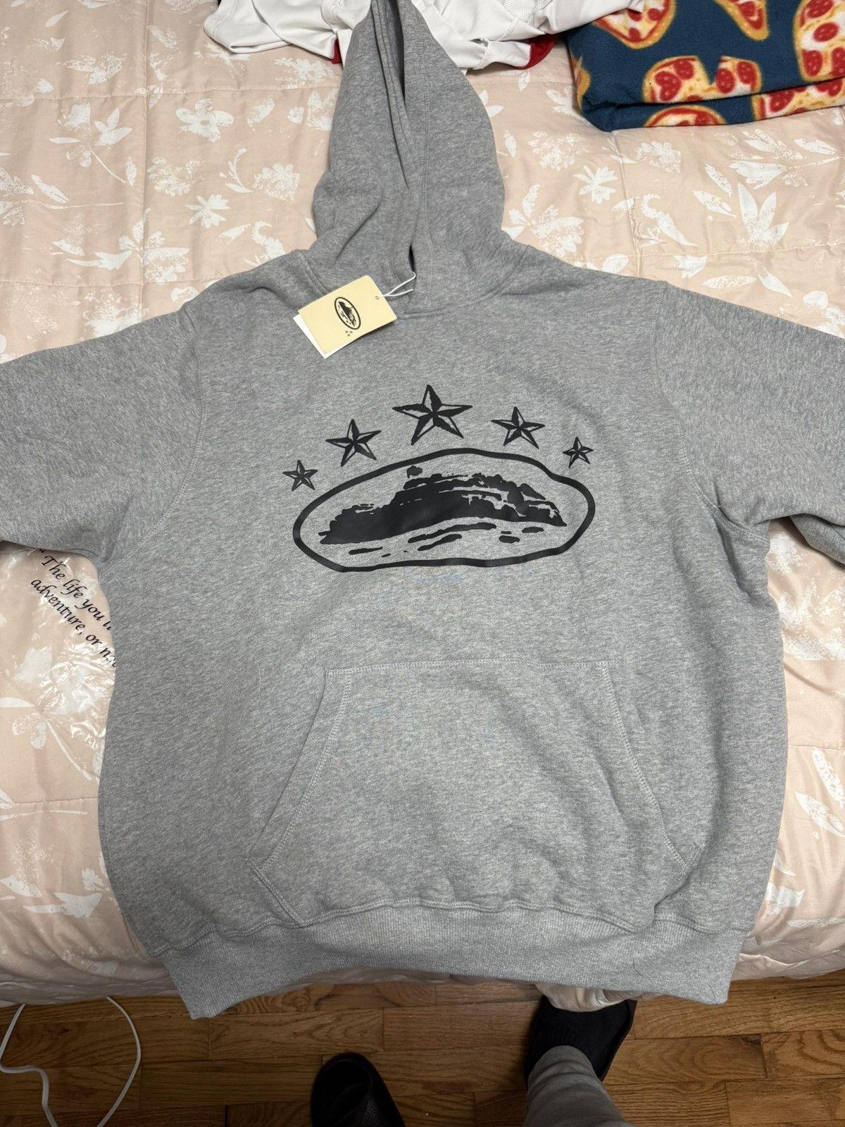 Corteiz 5 star Alcatraz hoodie Size US L / EU 52-54 / 3 - 1 Thumbnail