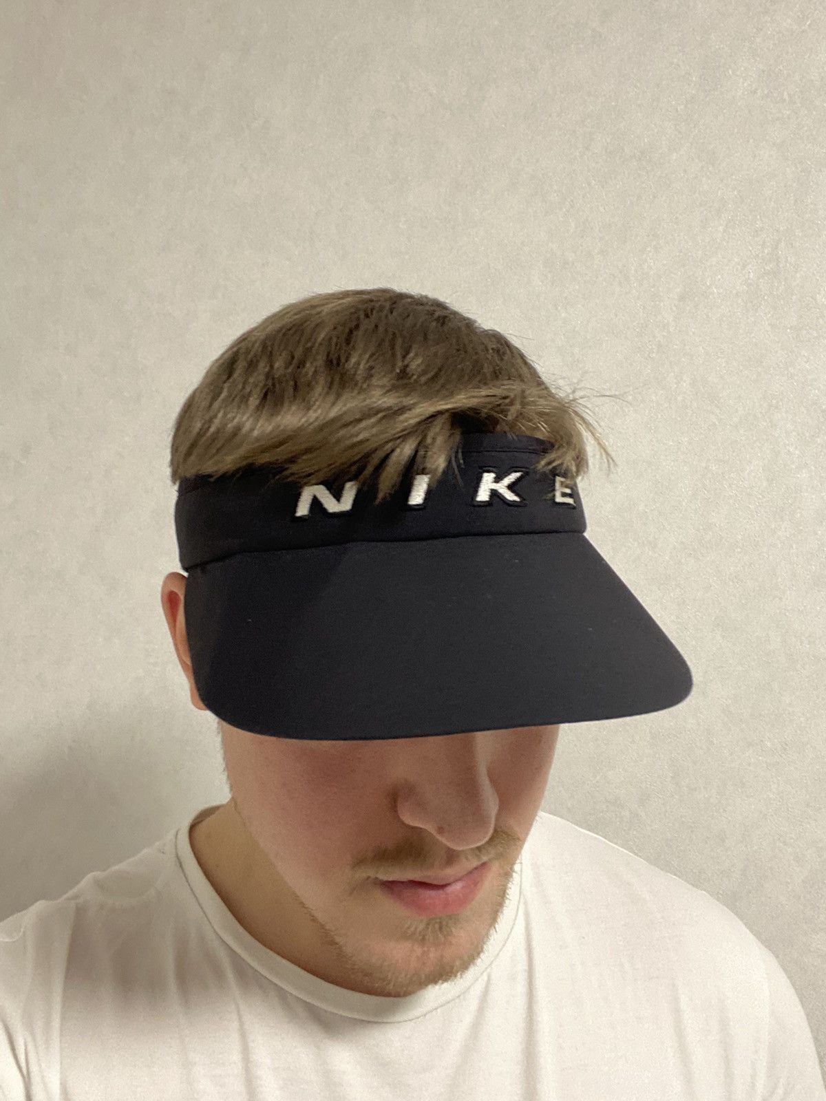 Vintage Nike Vintage Tennis Cap Open Top Hat Size ONE SIZE - 1 Thumbnail