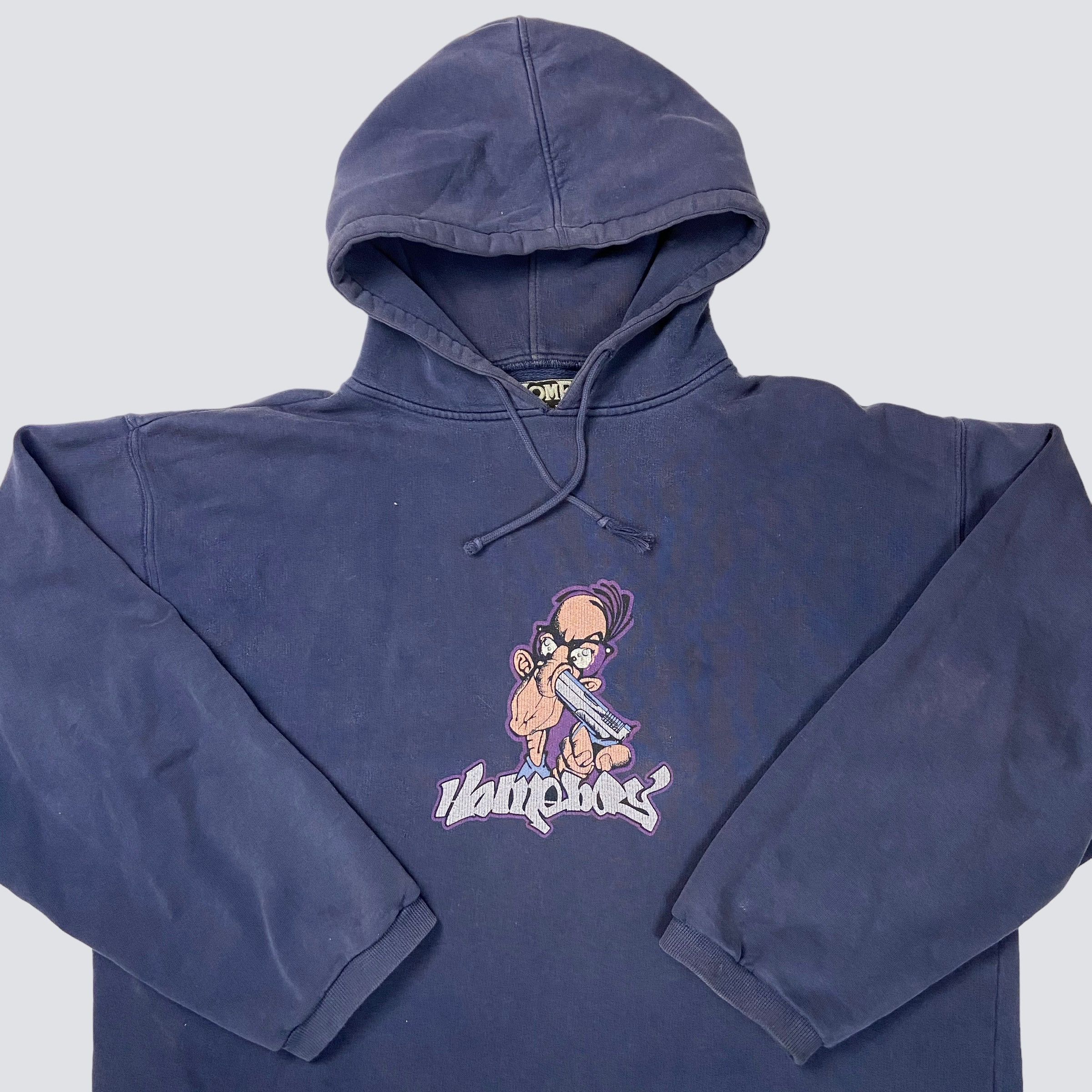 90s archive fade zip hoodie