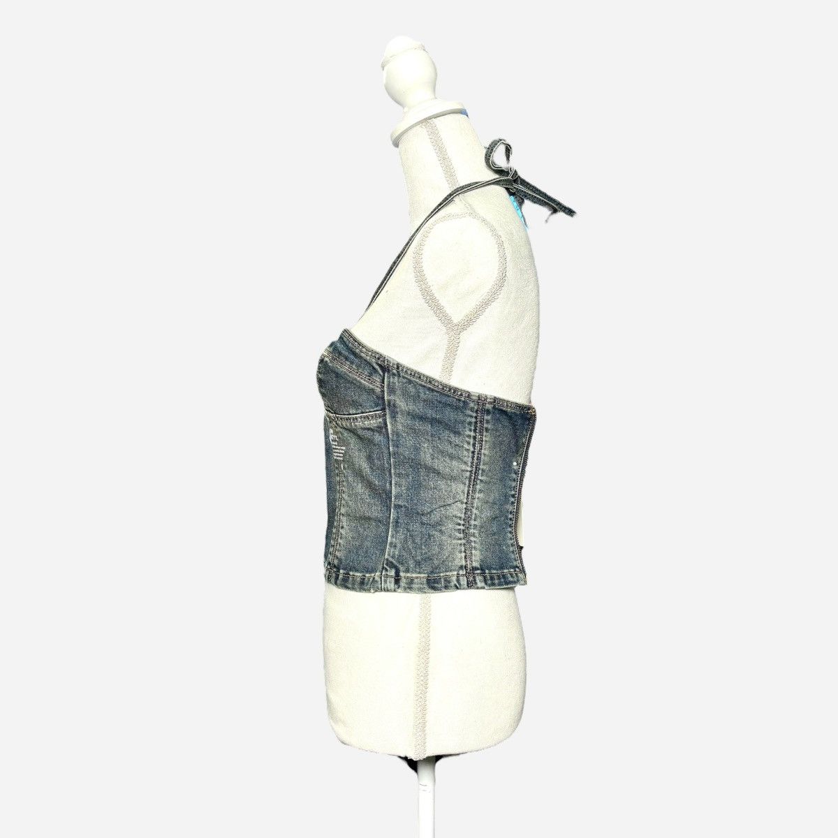 Other Abrand Jeans Women’s Zendya Halter Top Sz XXS or Size XXS / US 00 / IT 34 - 6 Thumbnail