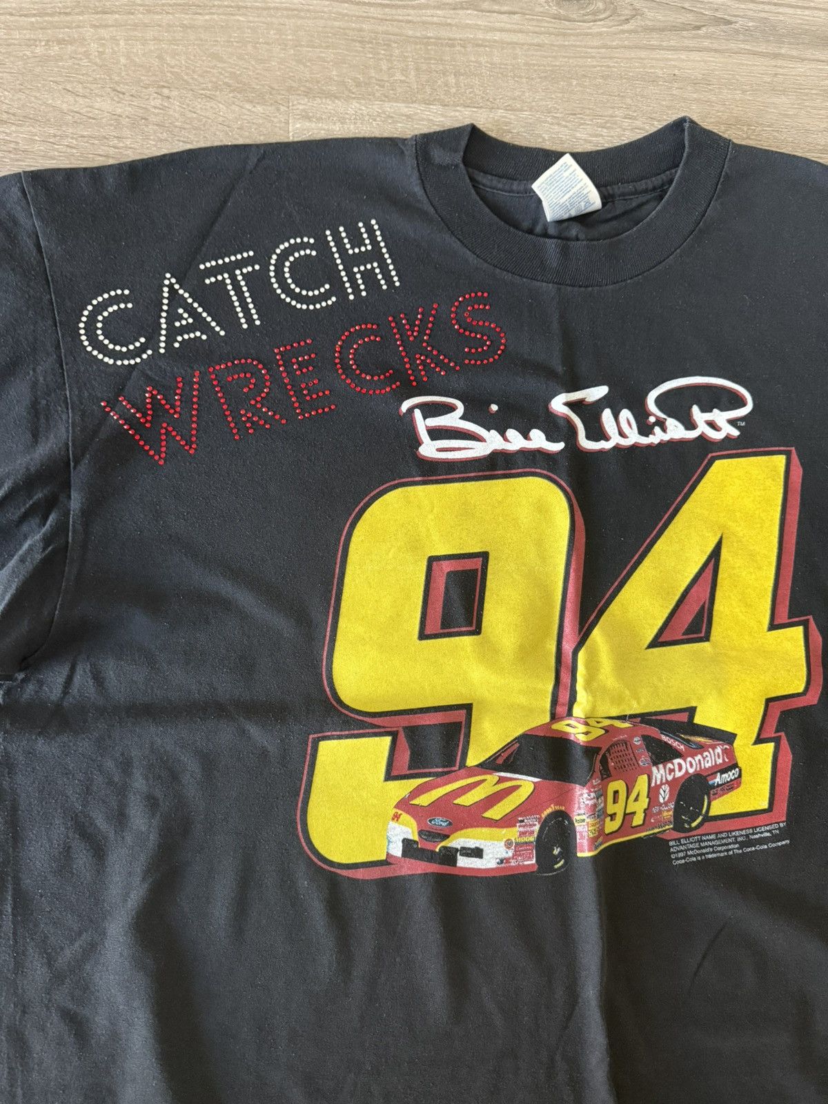 NASCAR Bill Elliot NASCAR vintage tee Size US XL / EU 56 / 4 - 3 Thumbnail