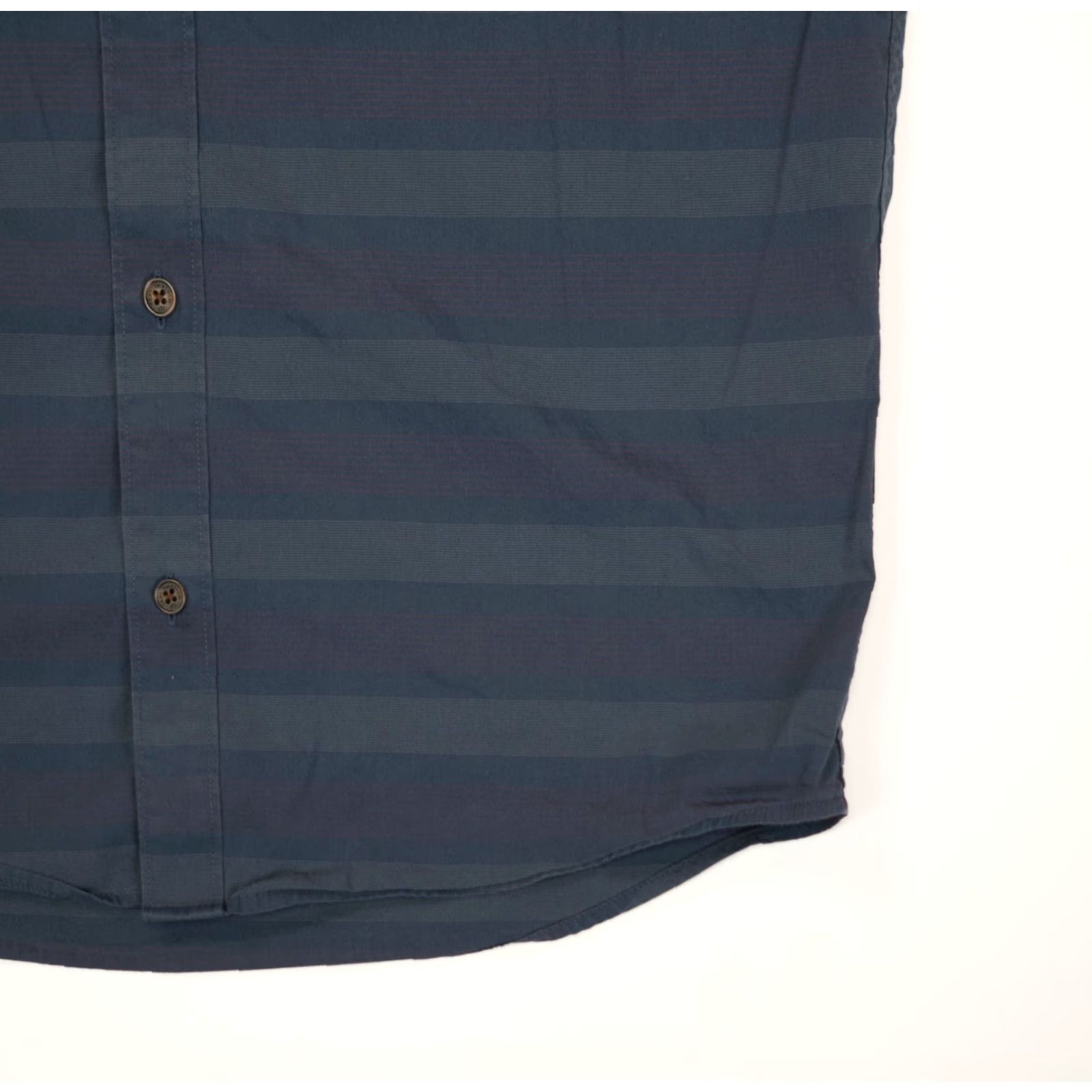 TravisMathew Travis Mathew Shirt Mens M Performance Golf Button Up Polo Stripe Short Sleeve Blue Size US M / EU 48-50 / 2 - 6 Thumbnail