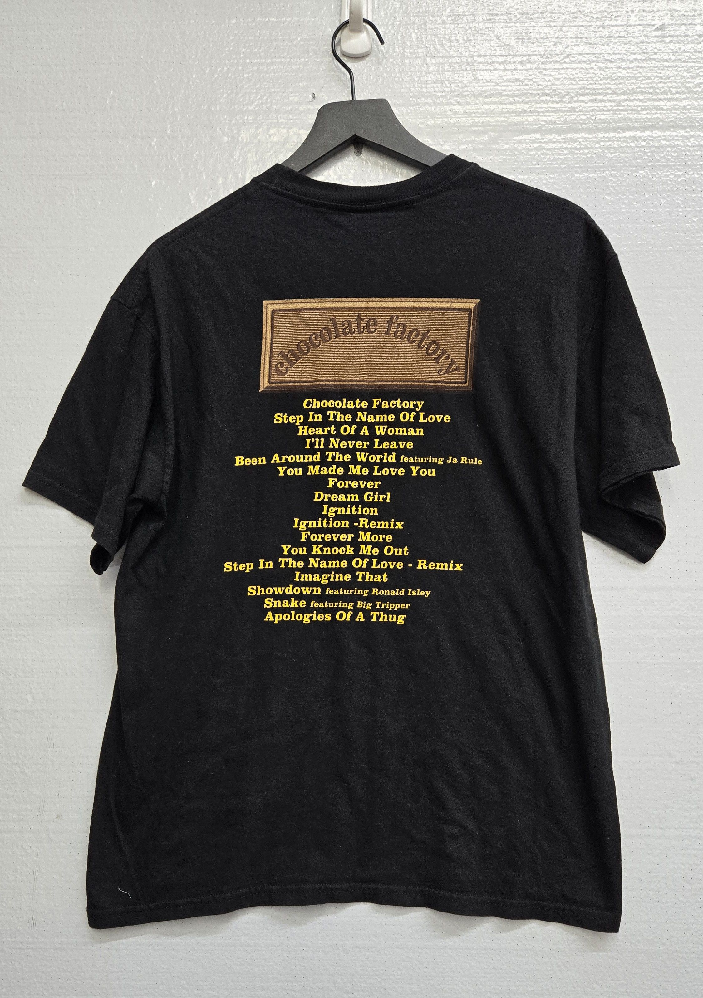 Rap Tees Vintage 2003 R.KELLY Chocolate Factory T-shirt Size US L / EU 52-54 / 3 - 2 Thumbnail