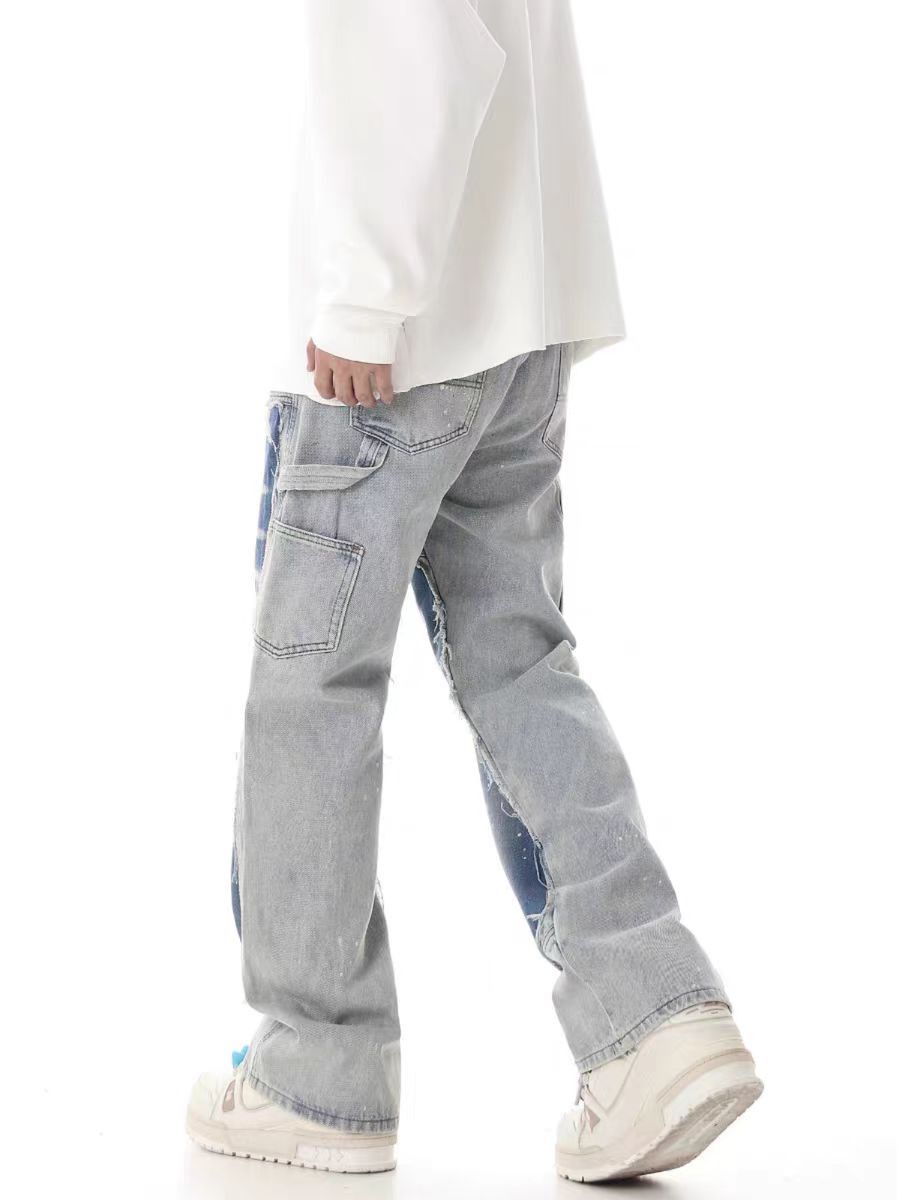 Japanese Brand × Vintage Blue High Street Vintage Casual Jeans Size US 32 / EU 48 - 4 Thumbnail