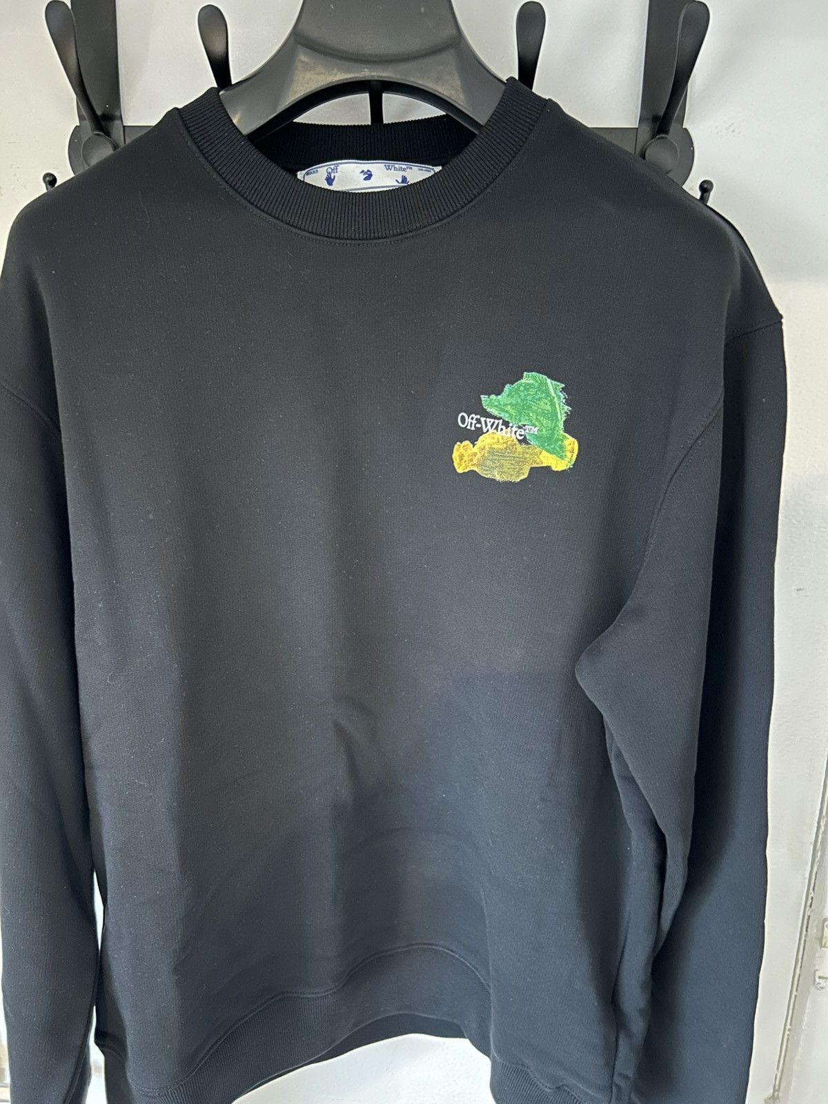 Off-White Off-White Brush Arrow Crewneck sweatshirt size large Size US L / EU 52-54 / 3 - 1 Thumbnail