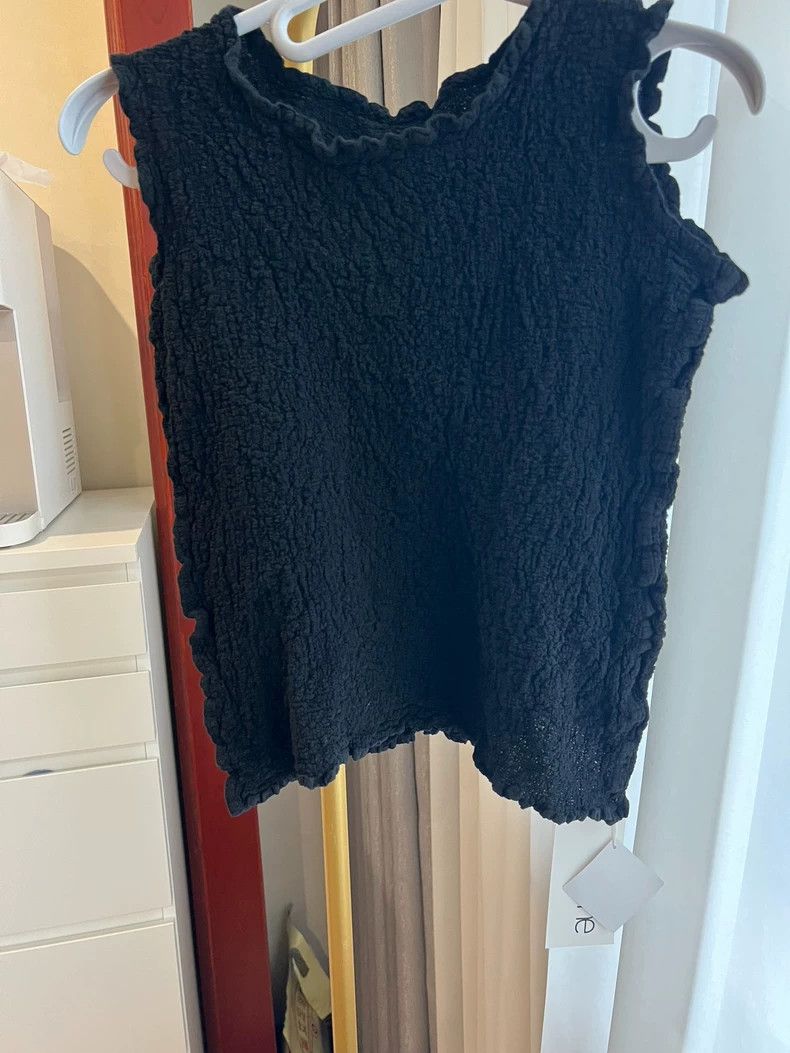 Issey Miyake issey miyake Black cauliflower vest 2506-Nextarrow Size M / US 6-8 / IT 42-44 - 2 Thumbnail