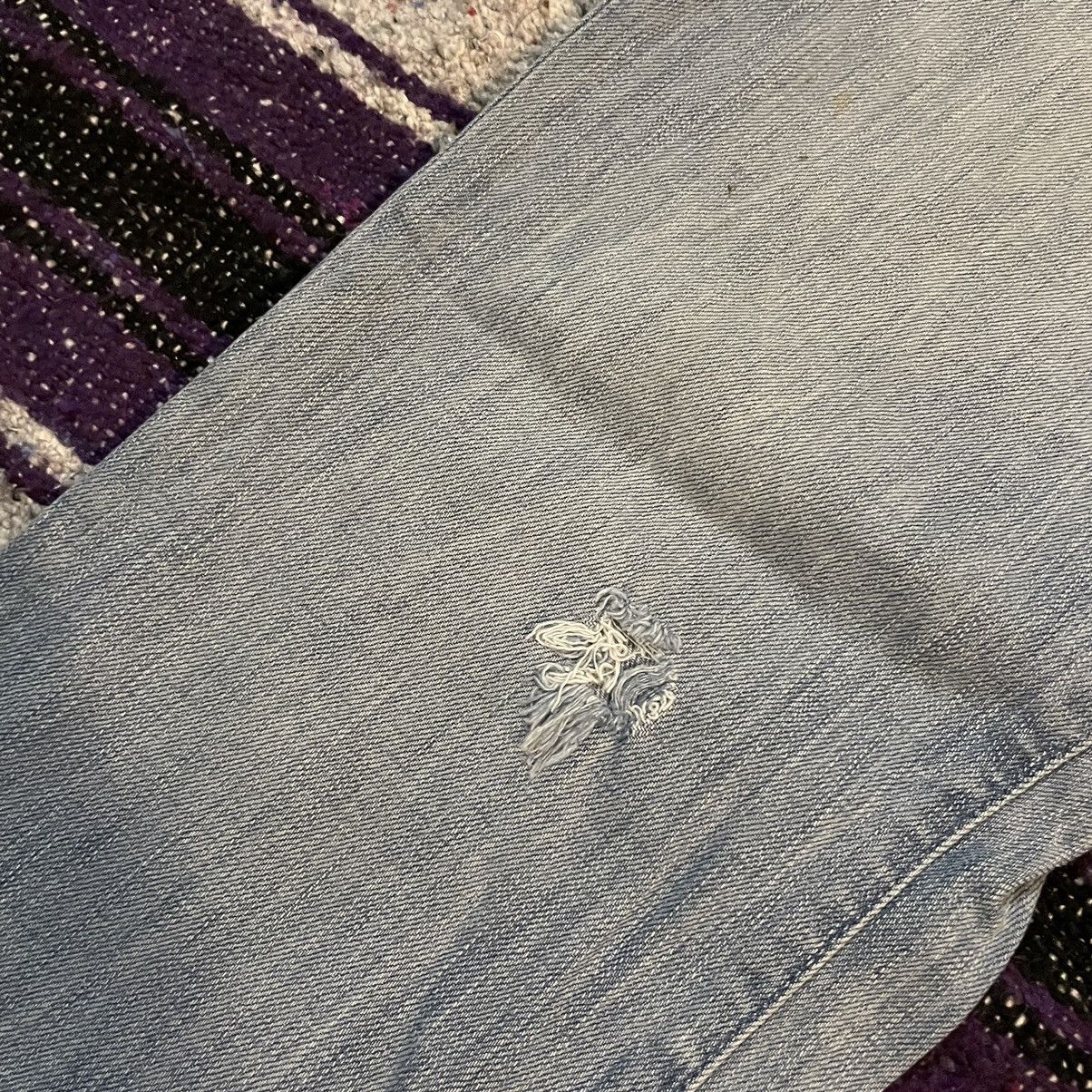 True Religion True Religion Geno Skinny Jeans Blue Denim 35x33 Size US 35 - 2 Thumbnail