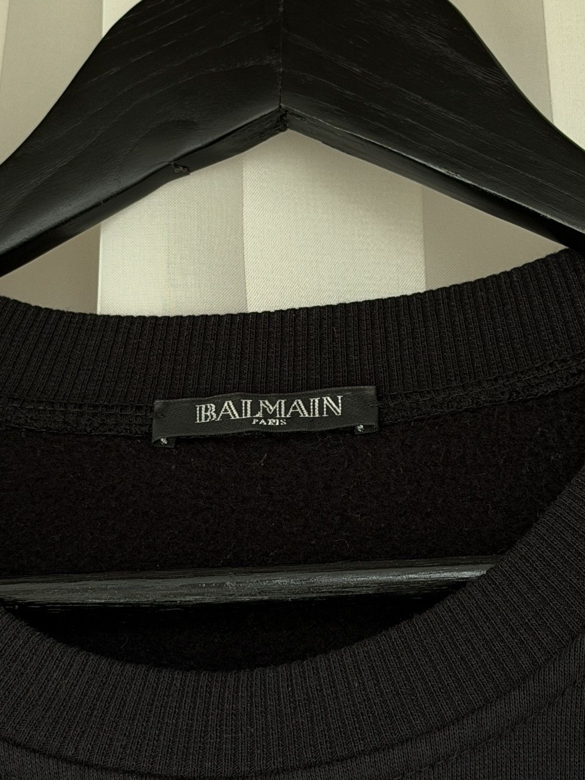 Balmain BALMAIN FW2014 Army Cabel Knit Zip Sweater Decarnin Black Size US M / EU 48-50 / 2 - 13 Thumbnail