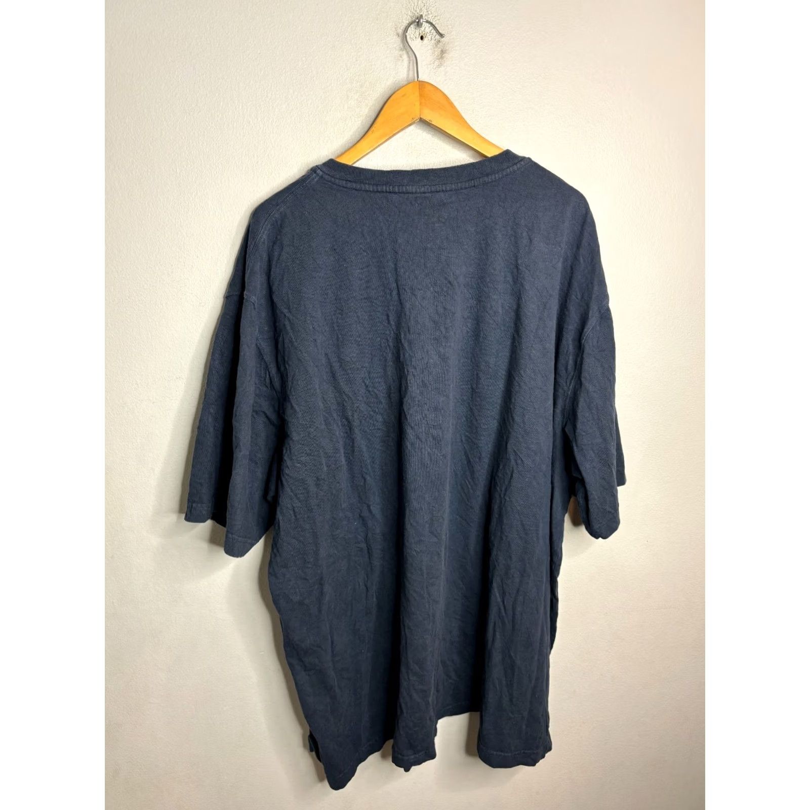 Carhartt Carhartt Button Shirt Men's Blue Cotton Loose Pocket Henley Size 3XL Size US XXL / EU 58 / 5 - 4 Thumbnail