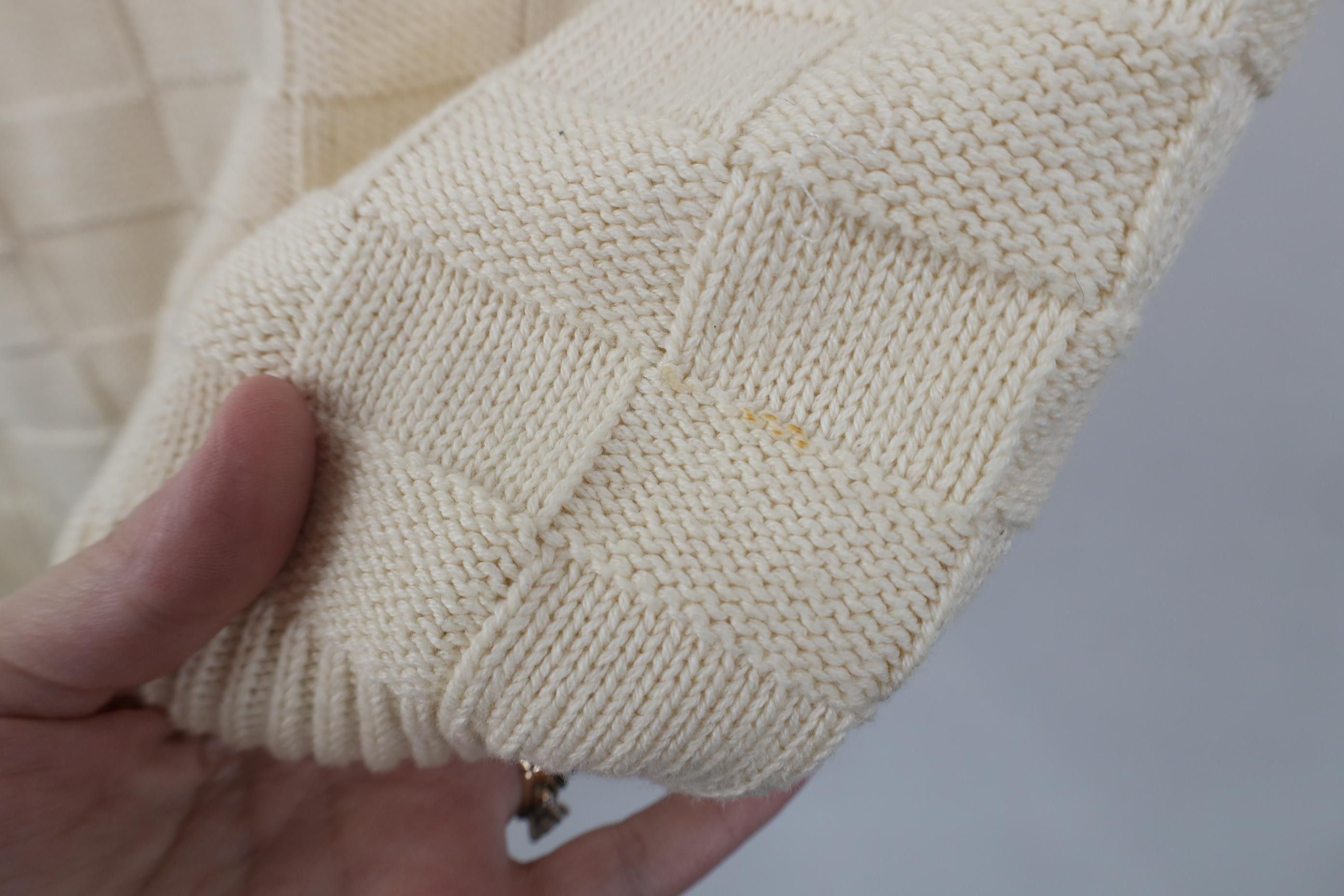 Vintage Vintage 90s Streetwear Cotton Weave Knit Sweater Vest USA Size US L / EU 52-54 / 3 - 9 Thumbnail