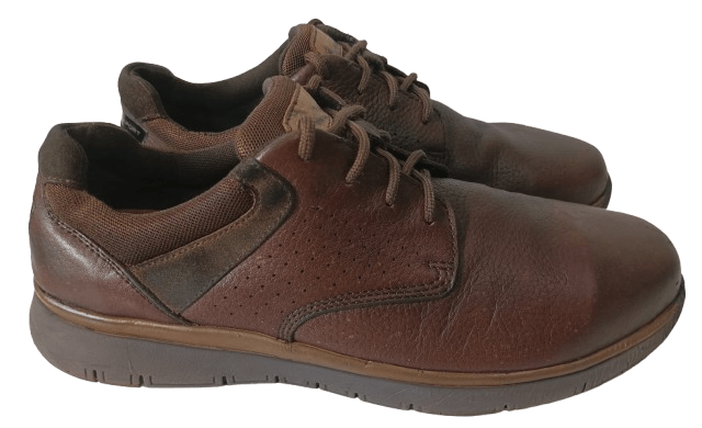 Leather × Rockport Rockport Works Men's Primetime Casuals Work Brown Steel Toe Size US 11 / EU 44 - 4 Thumbnail