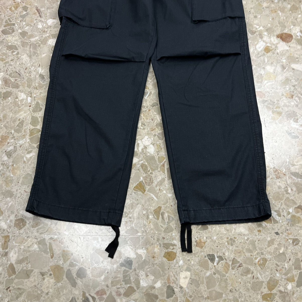 Carhartt × Carhartt Wip Carhartt WIP Dark Blue Washed Cargo Wynton Pants Supreme Size US 34 / EU 50 - 2 Thumbnail