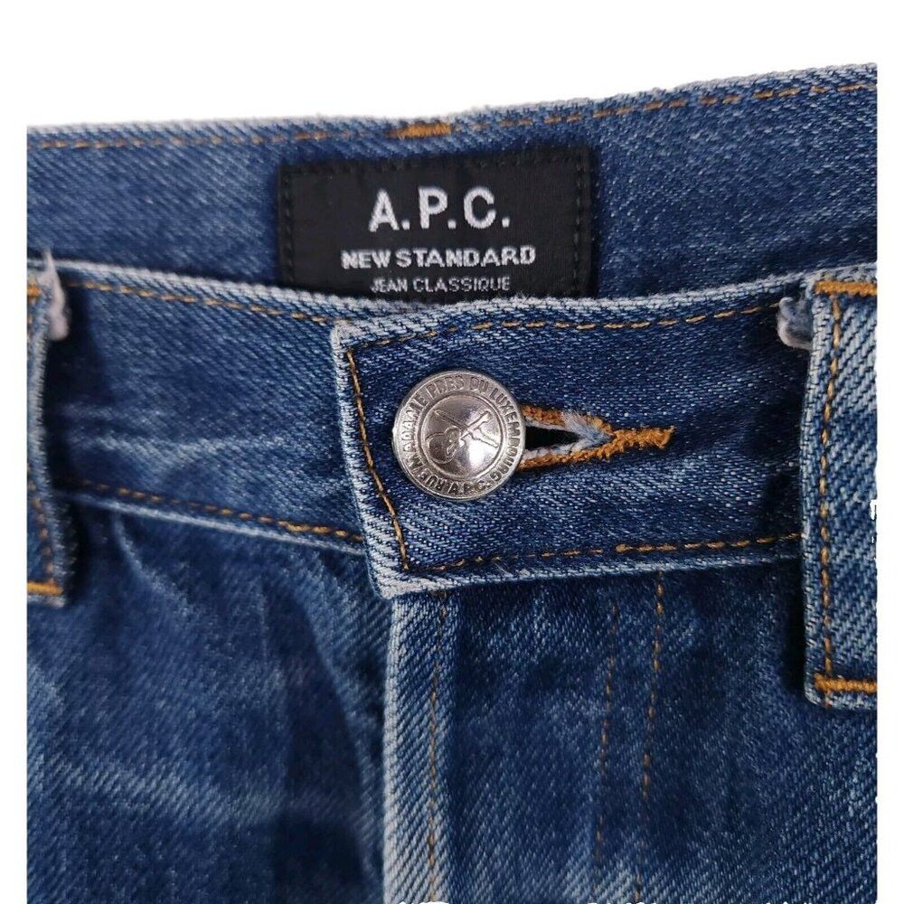 A.P.C. A.P.C. New Standard Japanese Slim Leg Denim Jeans 29 Mens Size US 29 - 3 Thumbnail