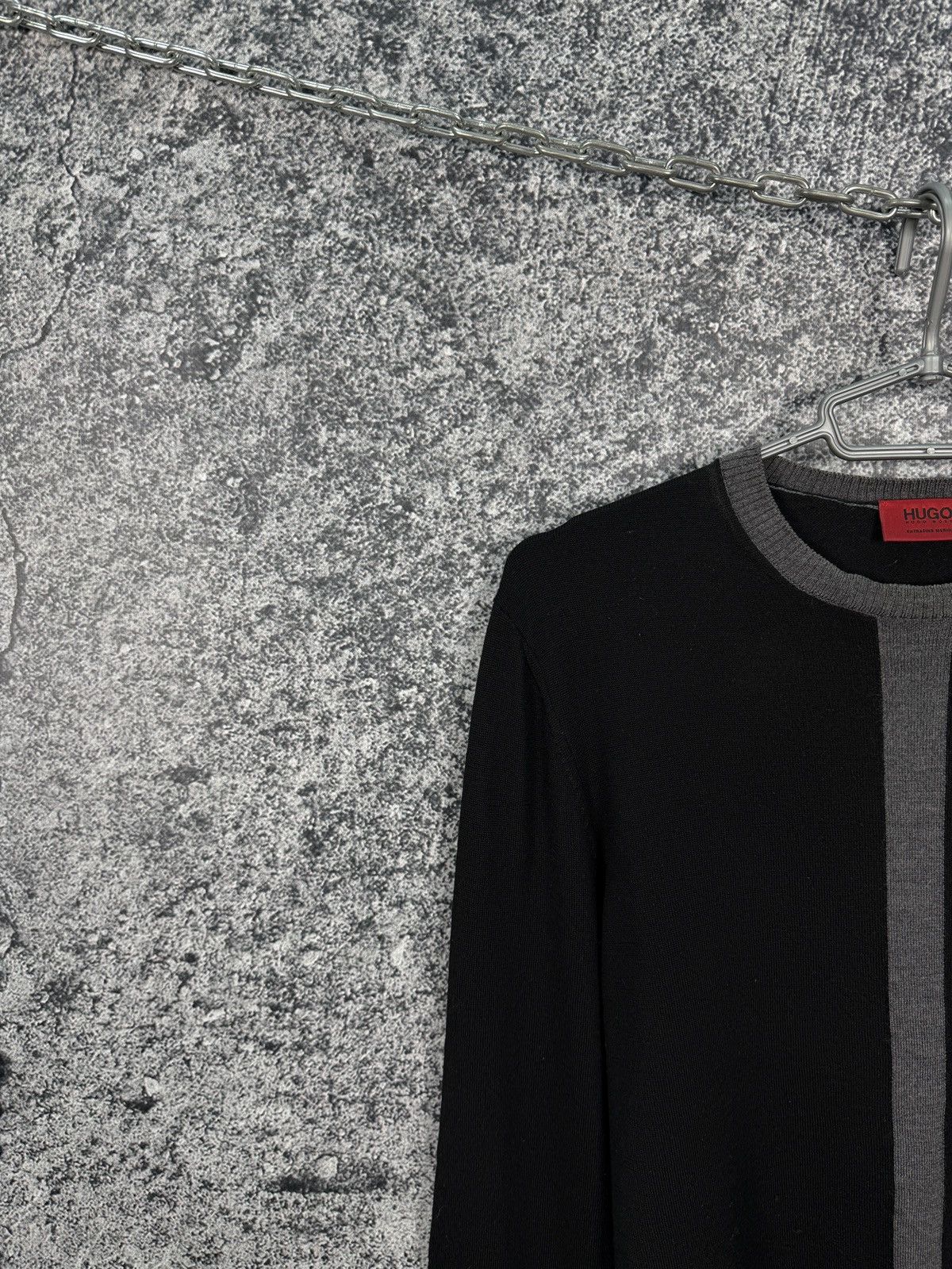 Hugo Boss Hugo Boss Extrafine Merino Wool Crew Sweater Pullover Size L Size US L / EU 52-54 / 3 - 3 Thumbnail