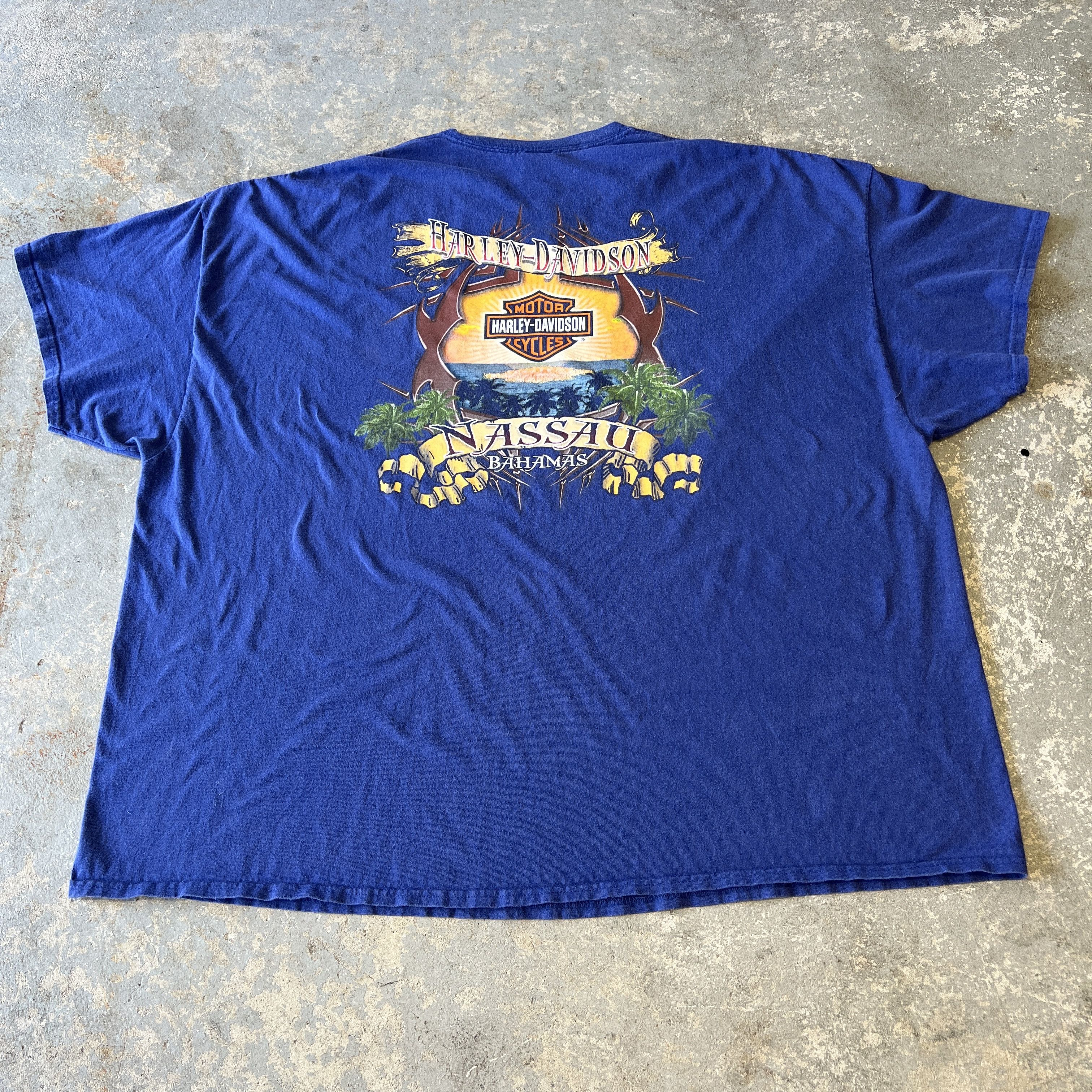 Harley Davidson Harley Davidson Nassau T-Shirt 5XL Size US XXL / EU 58 / 5 - 1 Thumbnail
