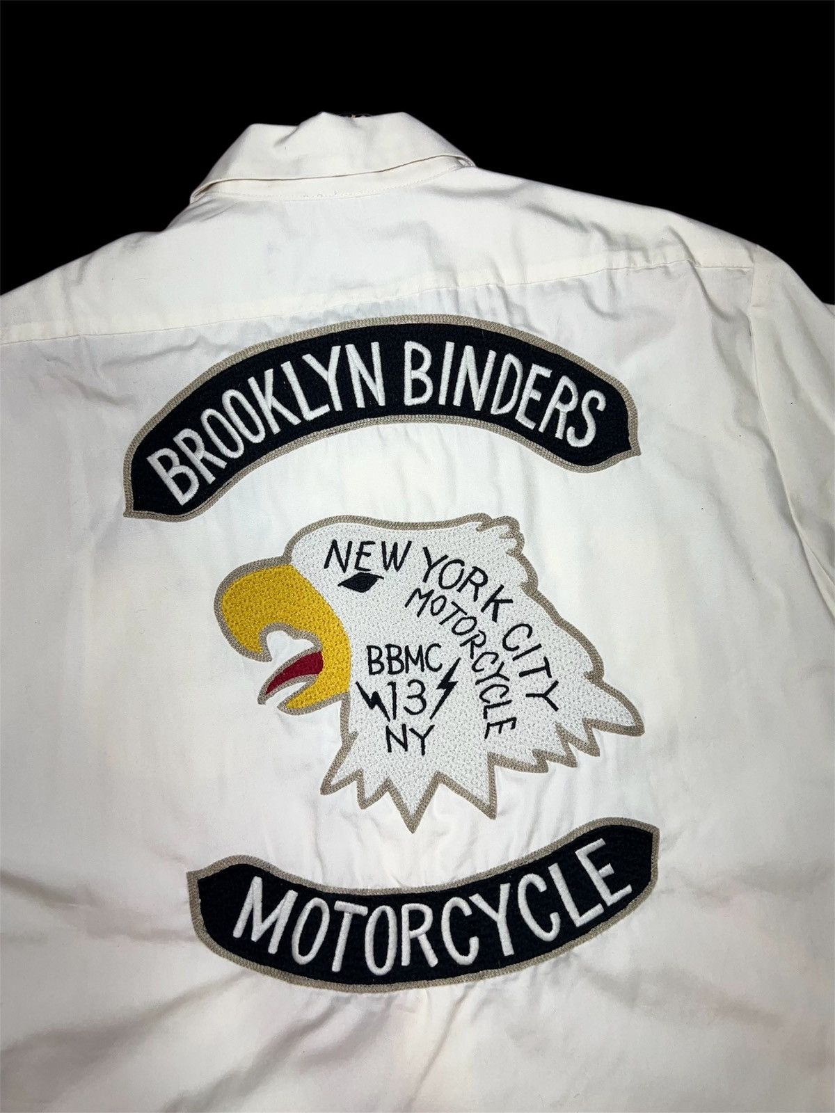 Schott Schott Brooklyn Binders Motorcycle “Ivory” Polo Short Sleeve Size US M / EU 48-50 / 2 - 3 Thumbnail