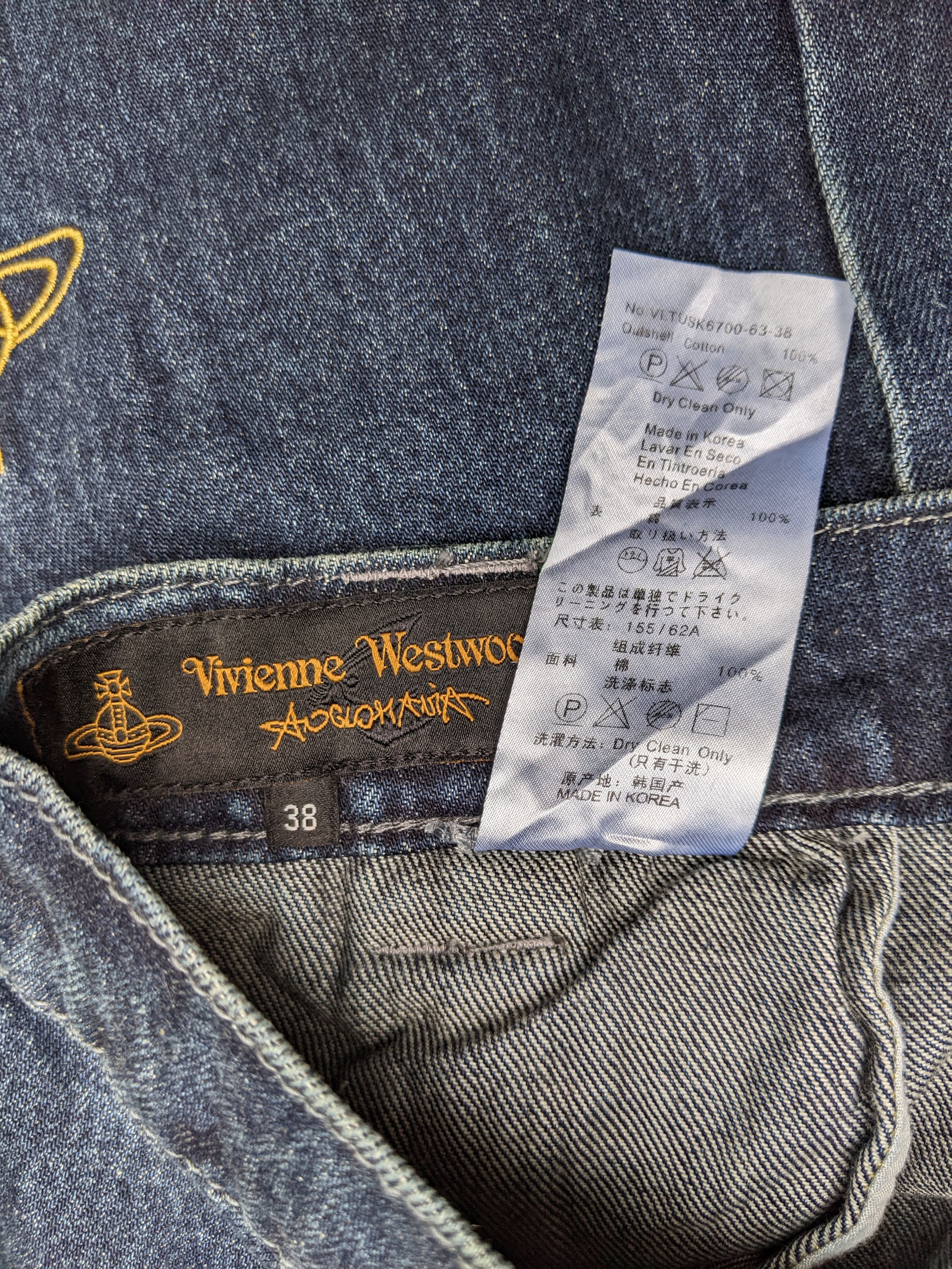 Vivienne Westwood Vivienne Westwood Anglomania Denim Skirt Size 26" / US 2 / IT 38 - 7 Thumbnail