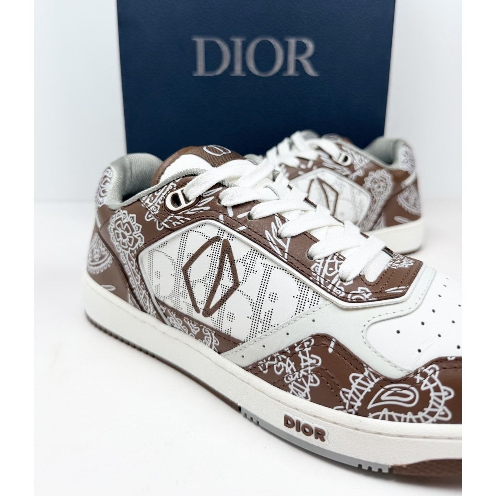 Dior Size 41EU/8US - Dior B27 Paisley Brown Oblique Size US 8 / EU 41 - 3 Thumbnail
