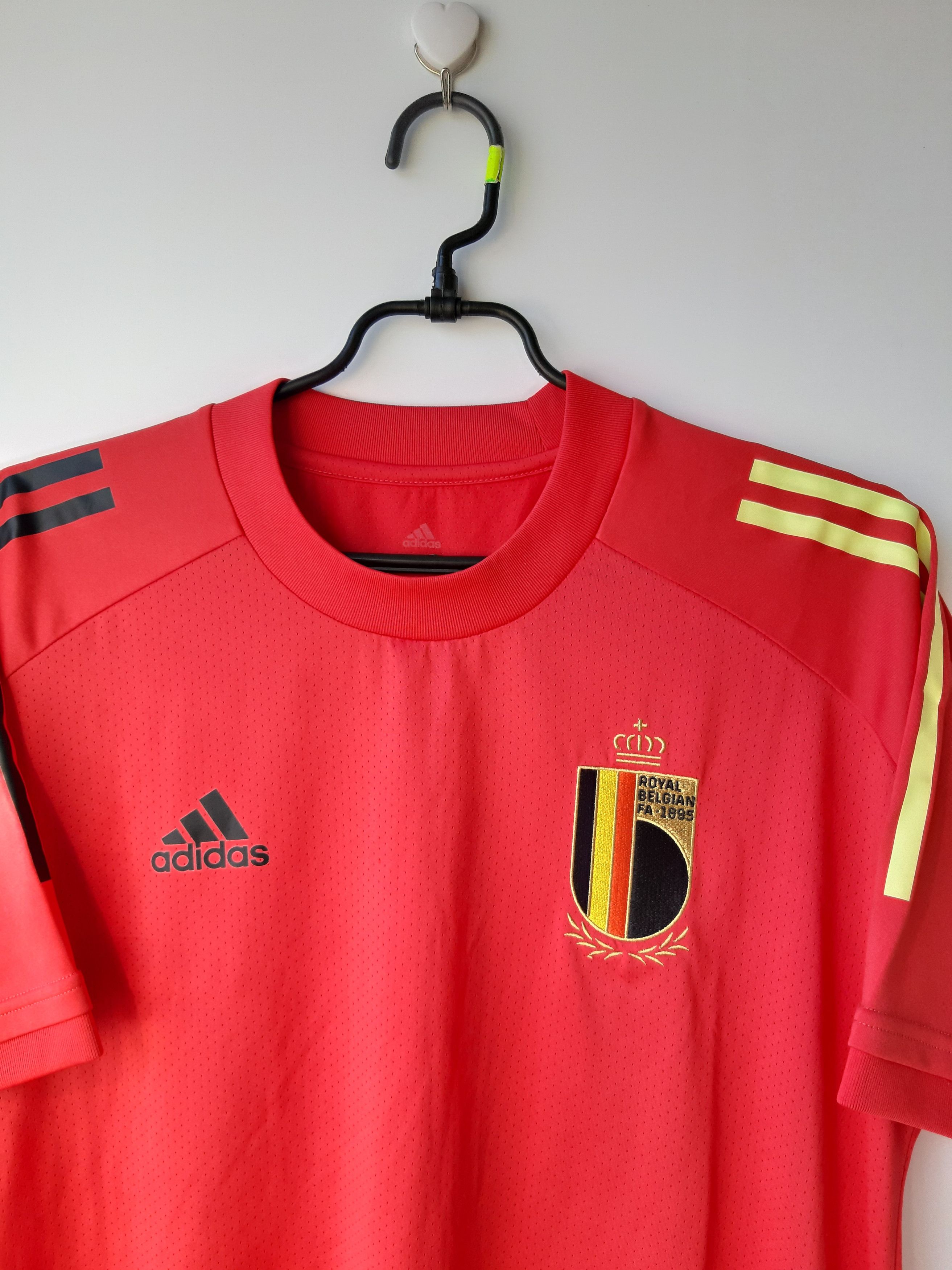 Adidas 2019 Belgium Adidas Training Shirt (Red) size M Size US M / EU 48-50 / 2 - 2 Thumbnail