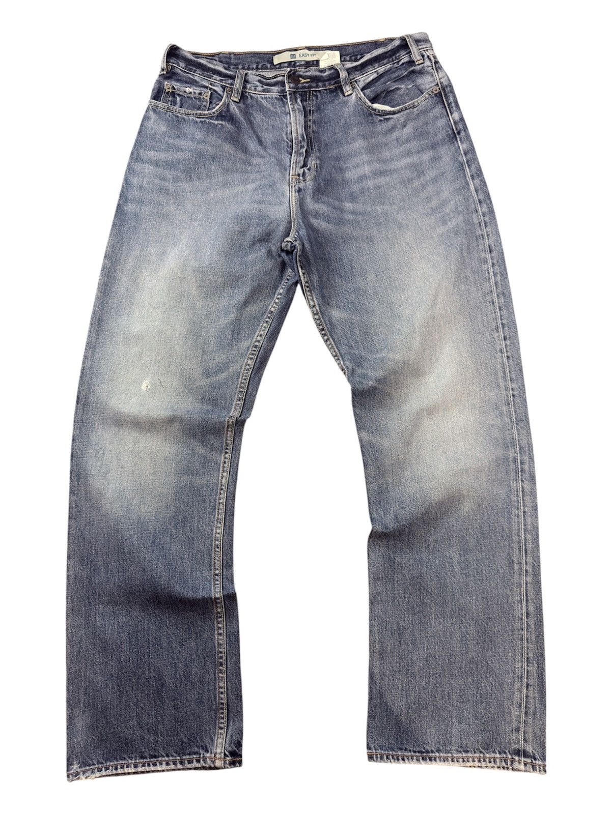 Gap Archives y2k Easy Fit Gap Age Washed Denim Wideleg Jeans Size US 36 / EU 52 - 1 Thumbnail