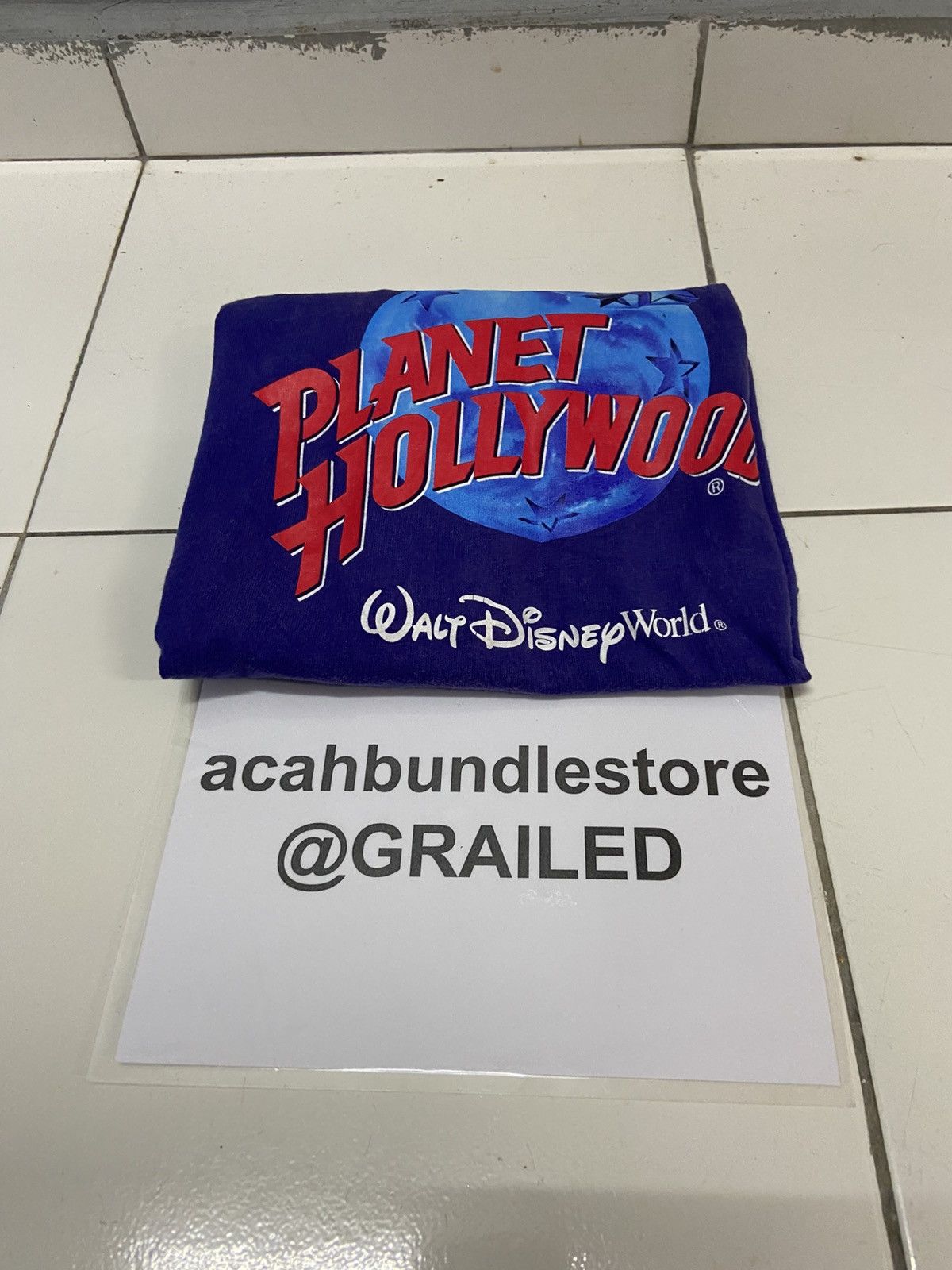 Planet Hollywood VINTAGE PLANET HOLLYWOOD DISNEY TEE SHIRT Size US M / EU 48-50 / 2 - 15 Thumbnail