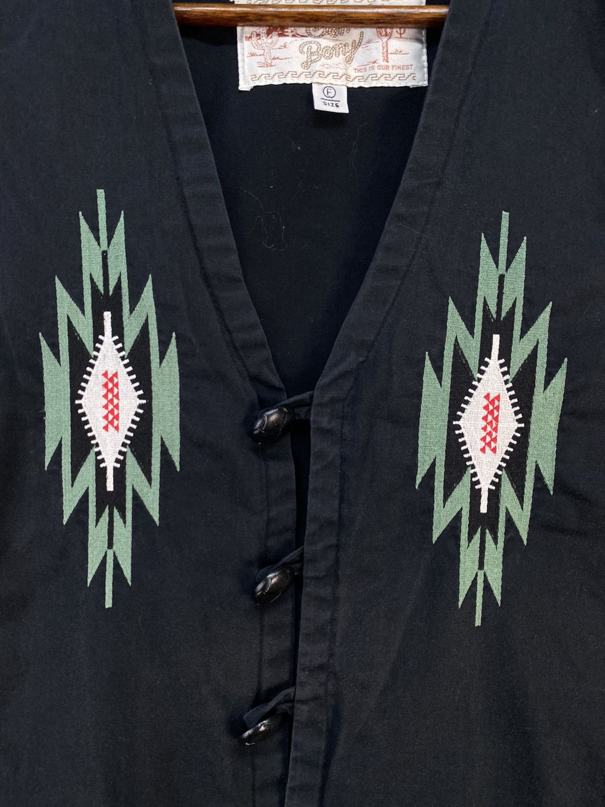 Art Comes First Vintage Gom Bony Chimayo Vest Size US M / EU 48-50 / 2 - 3 Thumbnail