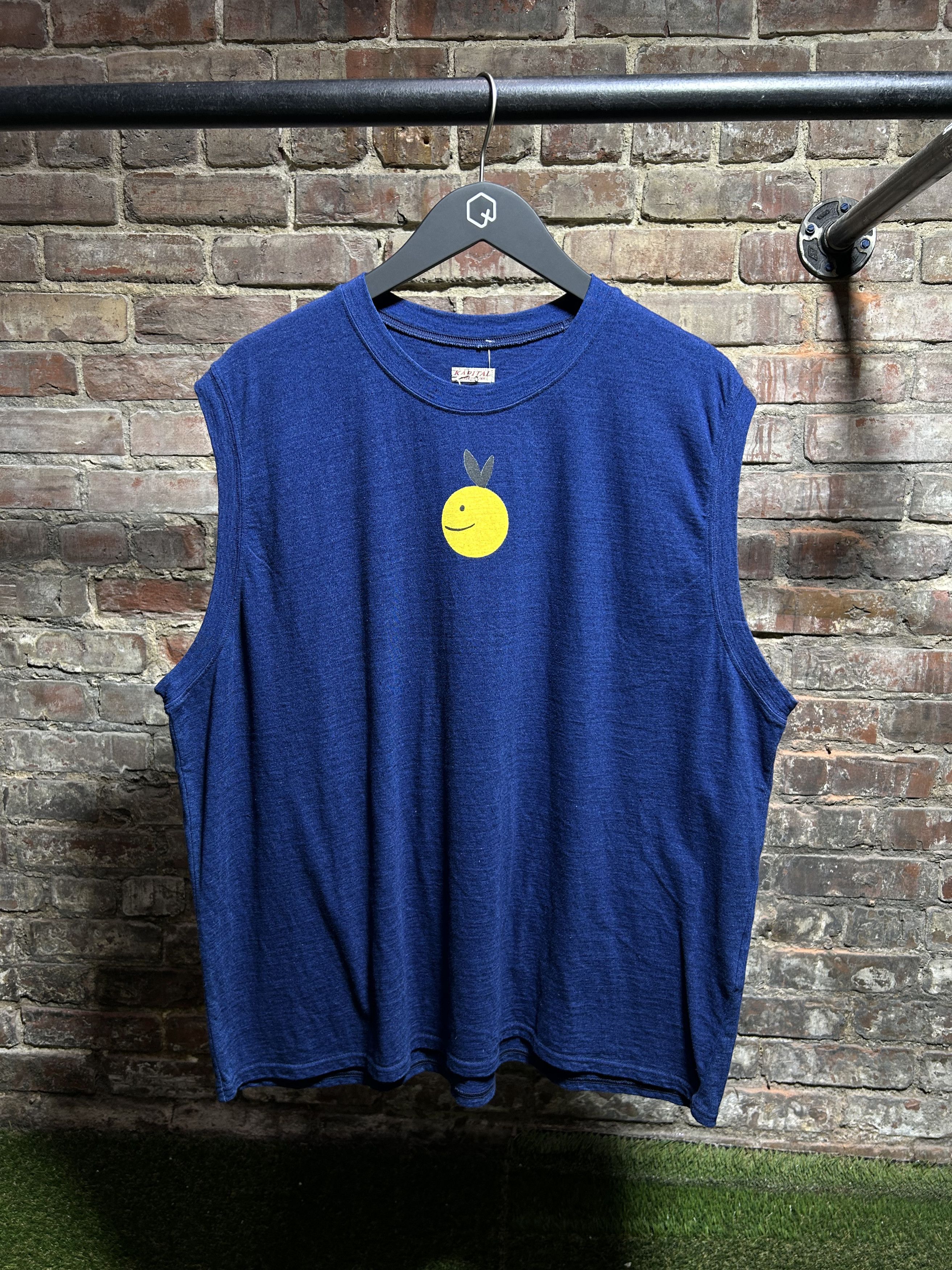 Kapital Smiley Bowy Sleeveless Tee