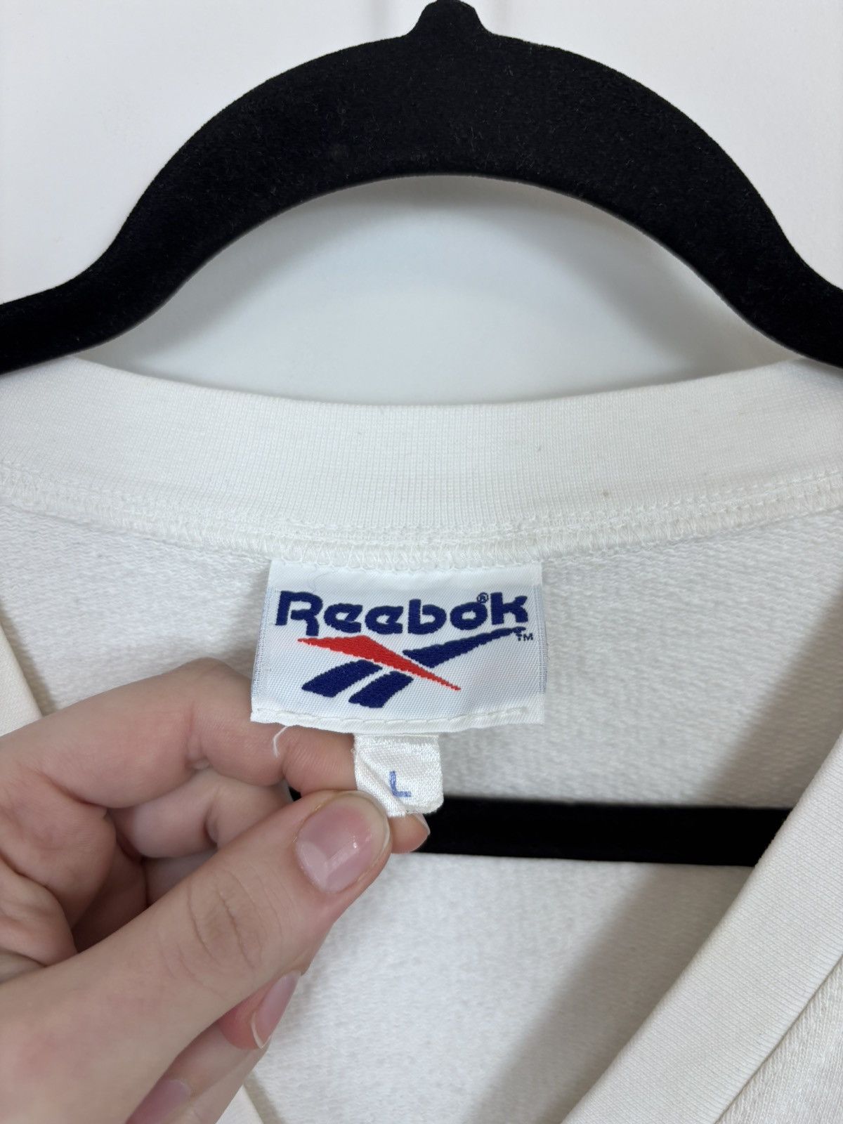 Reebok Vintage 1990s Reebok Y2K Men’s White Sweat Vest Gilet Size US L / EU 52-54 / 3 - 15 Thumbnail