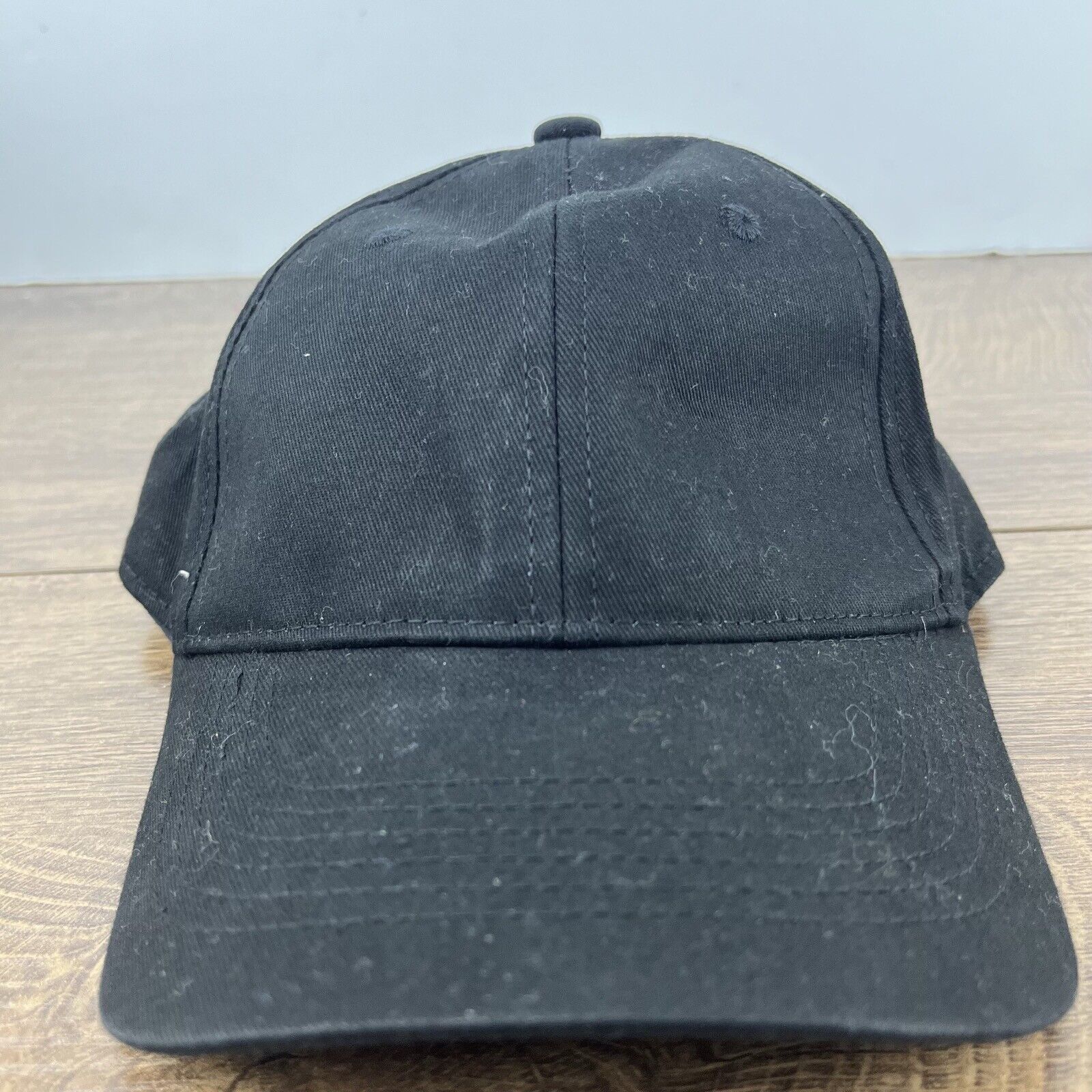 Other Black Baseball Cap Hat Black Cap Hat Adjustable Hat Black Ad Size ONE SIZE - 3 Thumbnail