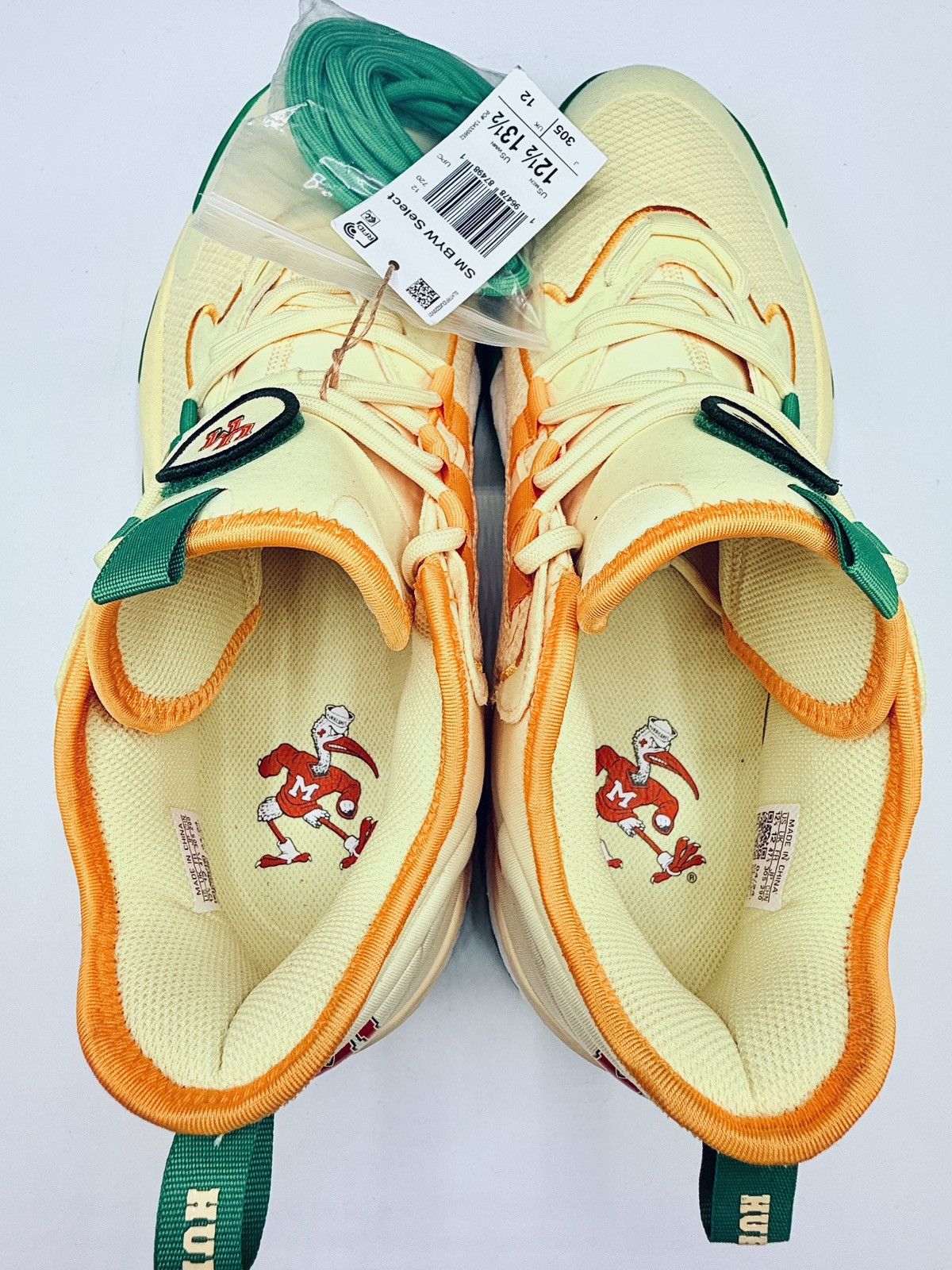 Adidas Adidas BYW Select PE Miami Hurricanes Men Sz 12.5 IE0880 Size US 12.5 / EU 45-46 - 10 Thumbnail