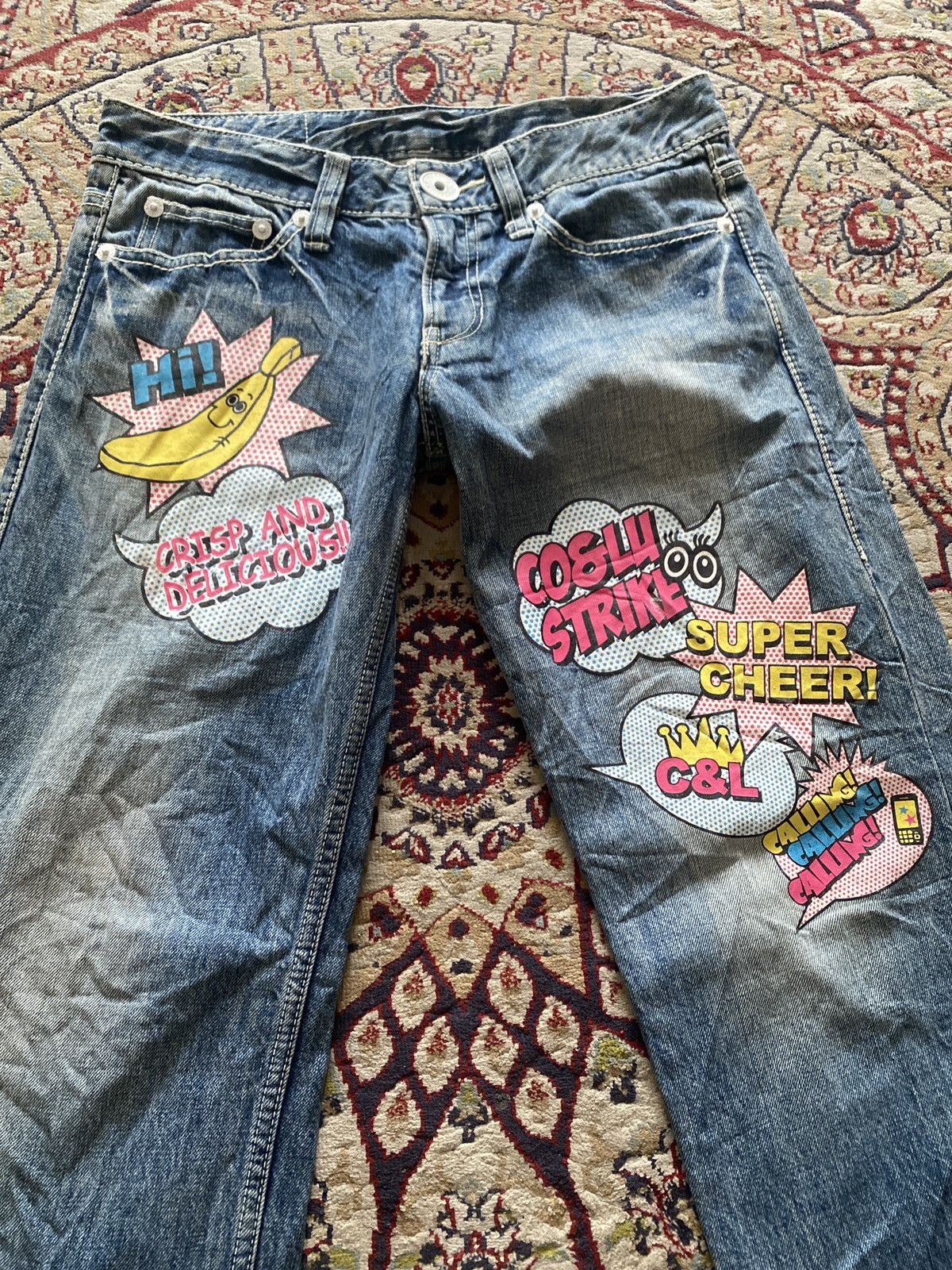 20471120 🔥Japanese Co&Lu Hysteric Glamour Inspired🔥 Jeans Size US 32 / EU 48 - 2 Thumbnail
