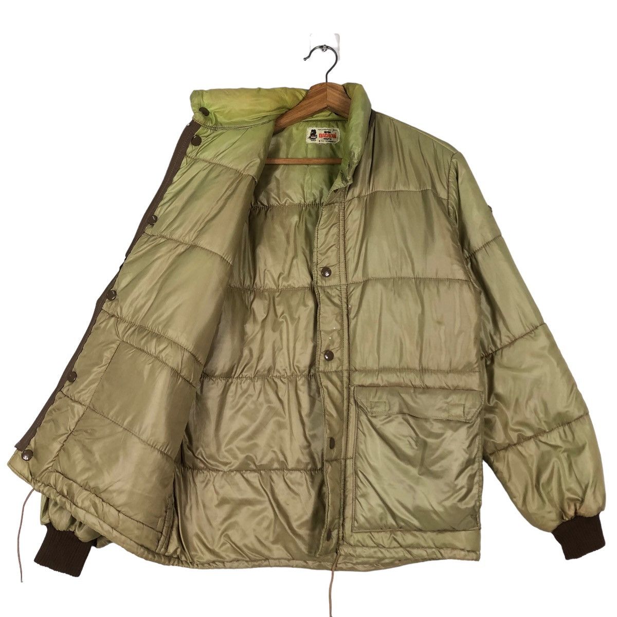 DuPont 🔥90’s Vintage Light Puffer Down Jacket Racing Dupont Dacron Size US M / EU 48-50 / 2 - 8 Thumbnail
