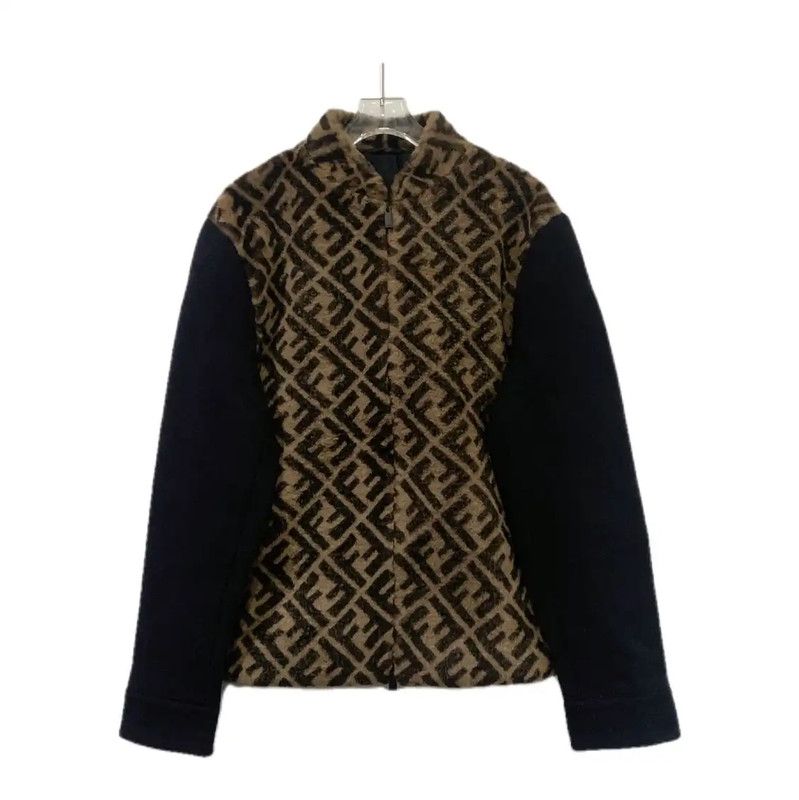 Fendi Fendi Color-Block Wool Men's Jacket 0089 Size US S / EU 44-46 / 1 - 1 Thumbnail