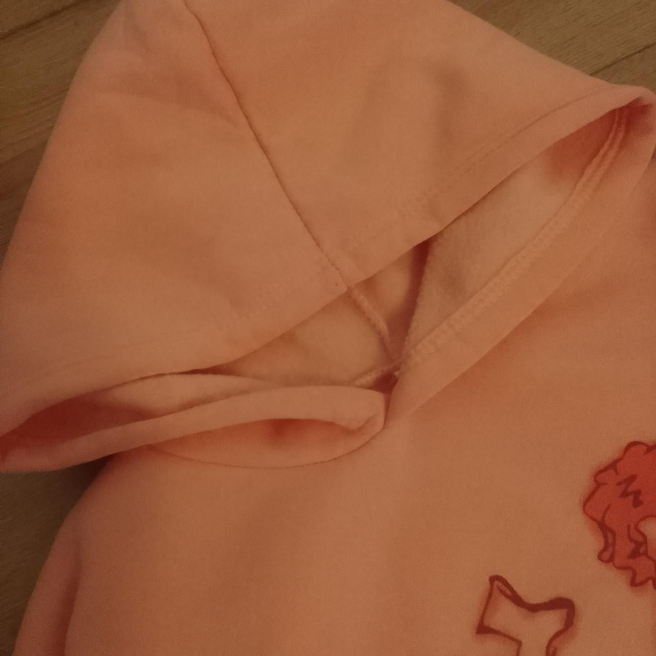 Other Baggy Pink Y2k Graffiti Hoodie Unisex Size L / US 10 / IT 46 - 2 Thumbnail