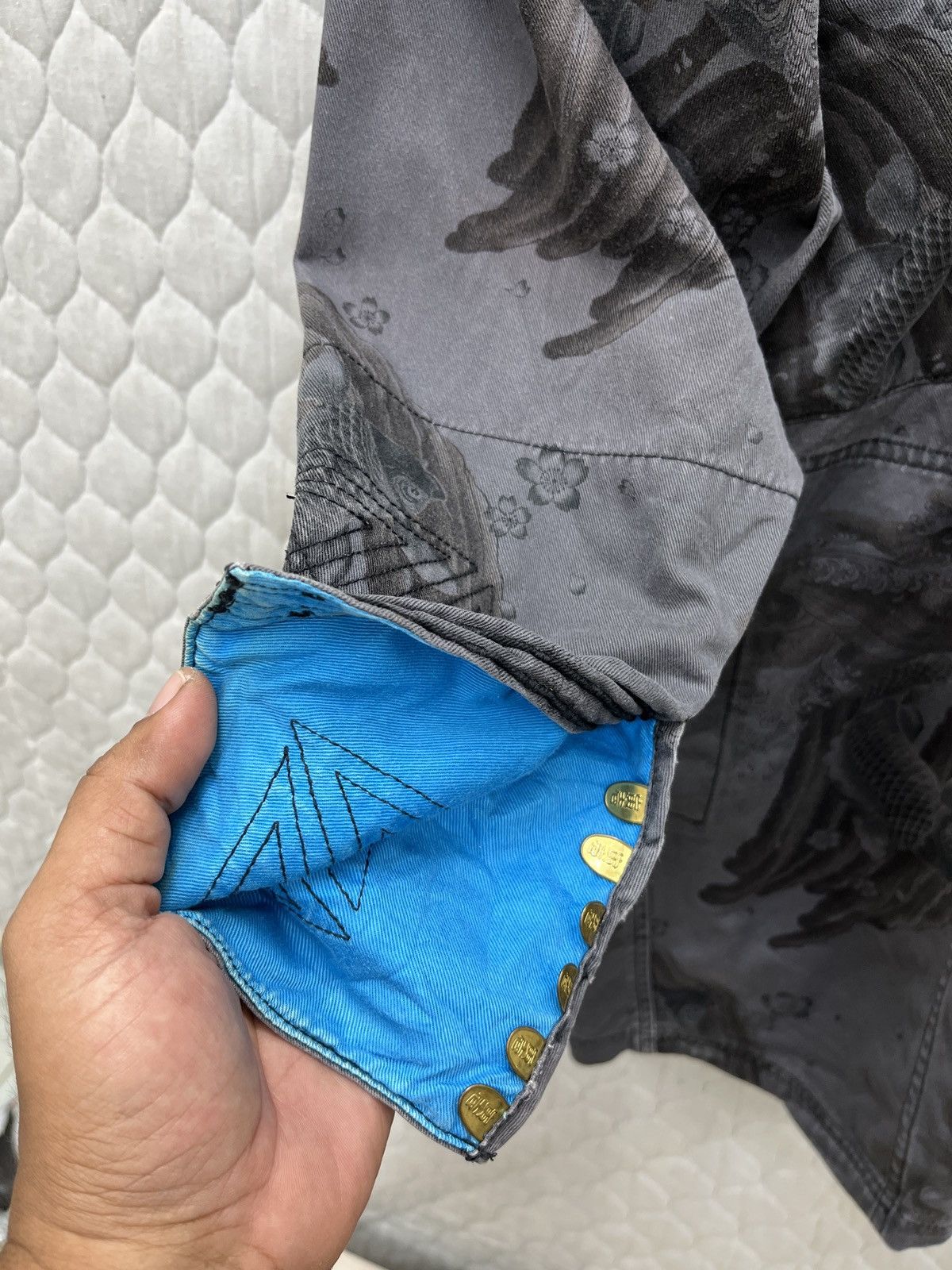 Japanese Brand × Vintage 🔥🔥🔥ARCHIVE TORAICHI SUKAJAN KOI FISH JACKET Size US S / EU 44-46 / 1 - 17 Thumbnail