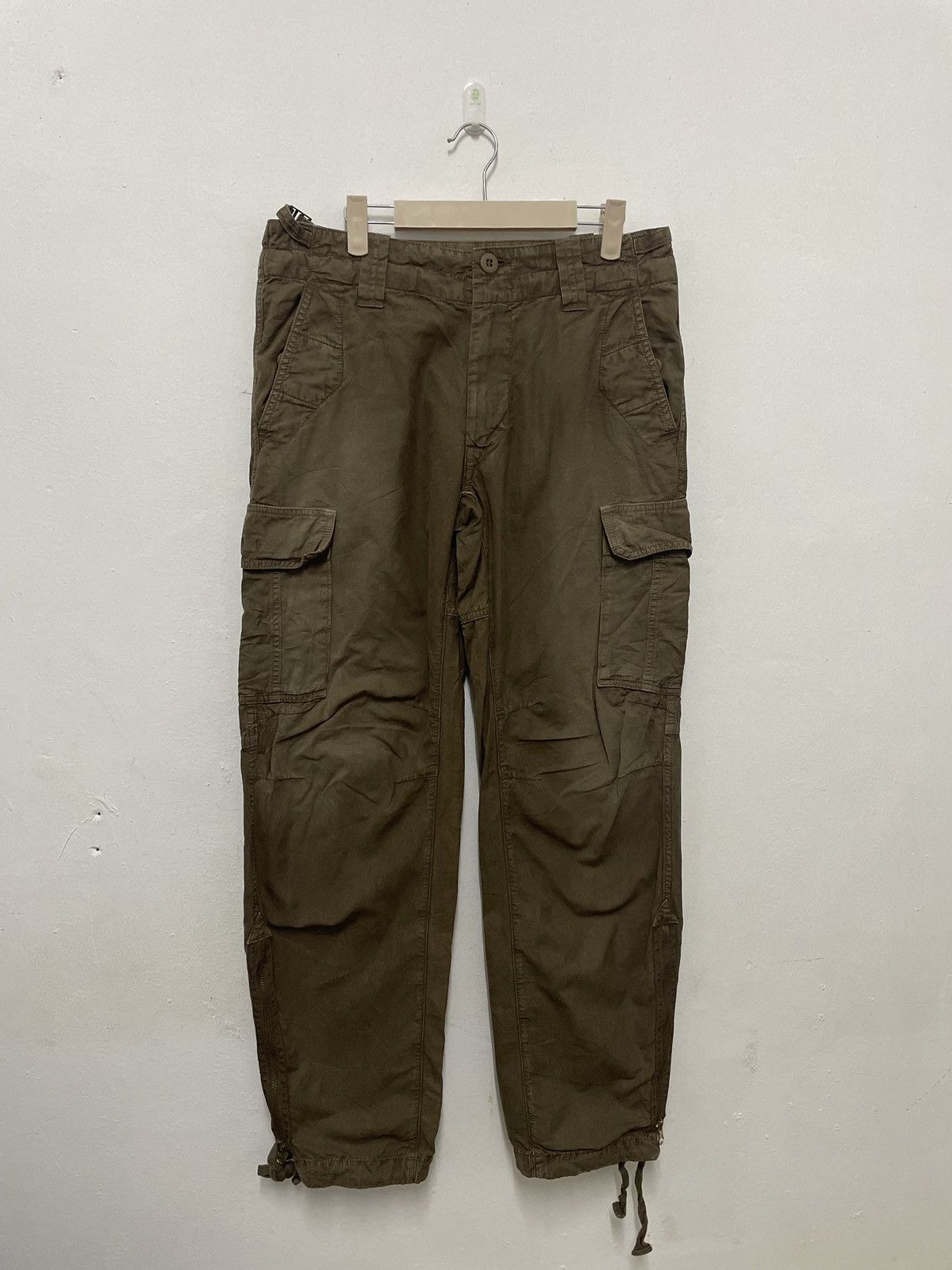 image of Military Bartack Vintage Issue Cargo Pants Size 31" in Brown, Men's