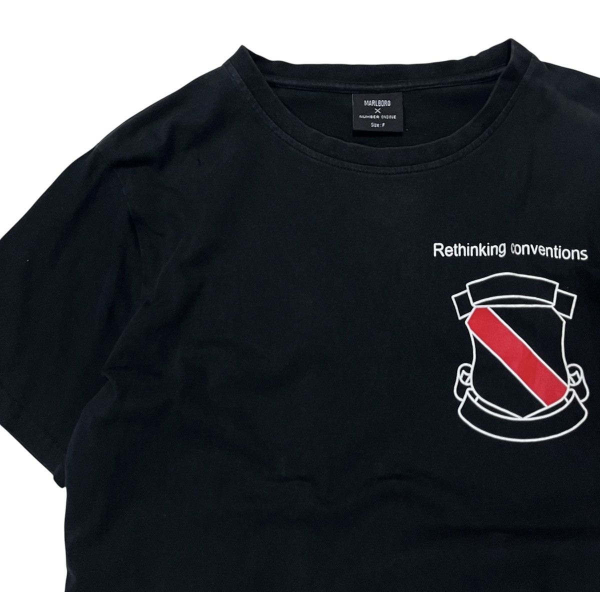 Number (N)ine Number nine marlboro tshirt Size US M / EU 48-50 / 2 - 2 Thumbnail