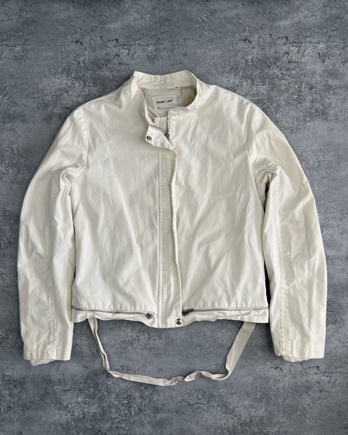 Helmut Lang 1997 プルオーバー ブルゾン archive vintage 1998's HELMUT LANG light-weight nylon lace