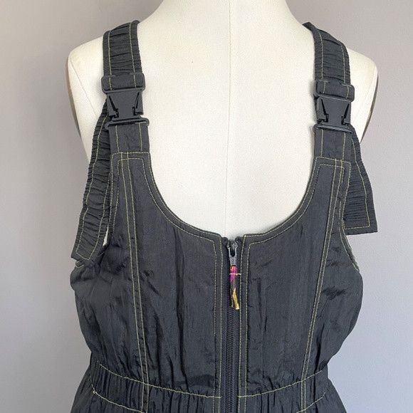 Vintage Vintage 80s Black Insulated Ski Pants Overalls - Small Size 28" / US 6 / IT 42 - 4 Thumbnail